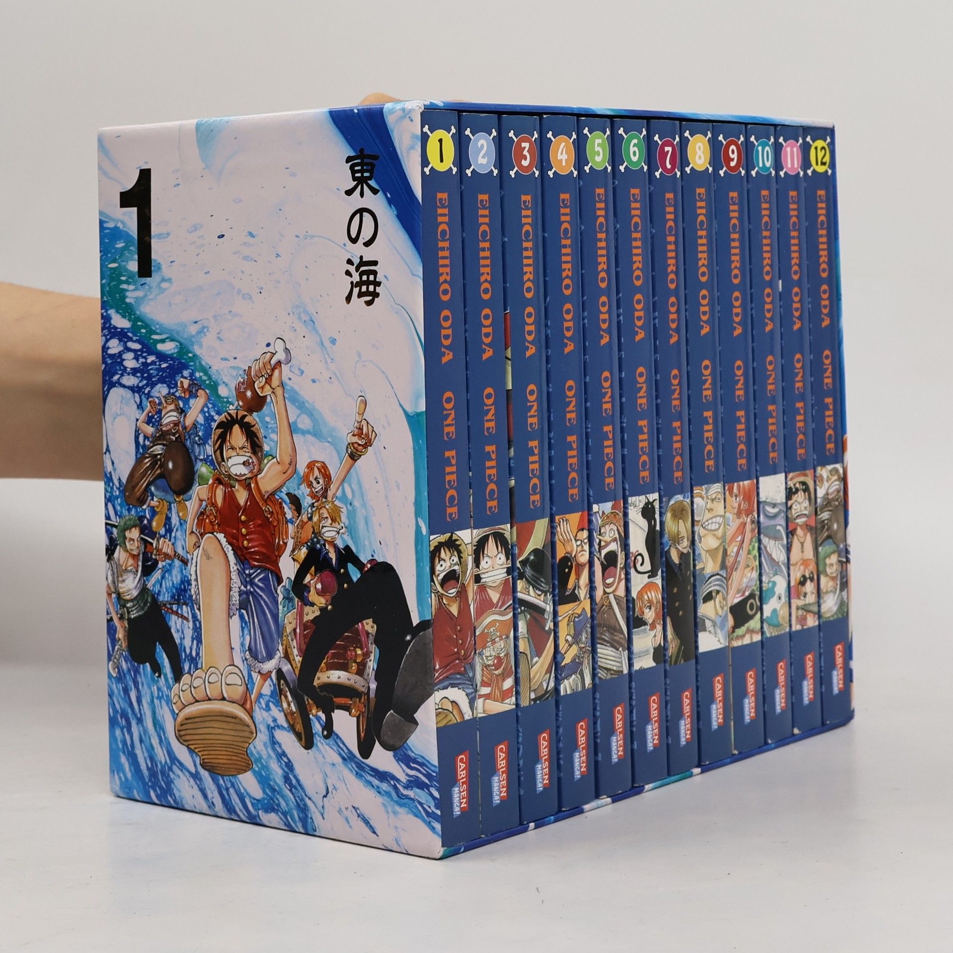 Eiichirō Oda One Piece Sammelschuber 1: East Blue (inklusive Band 1-12)