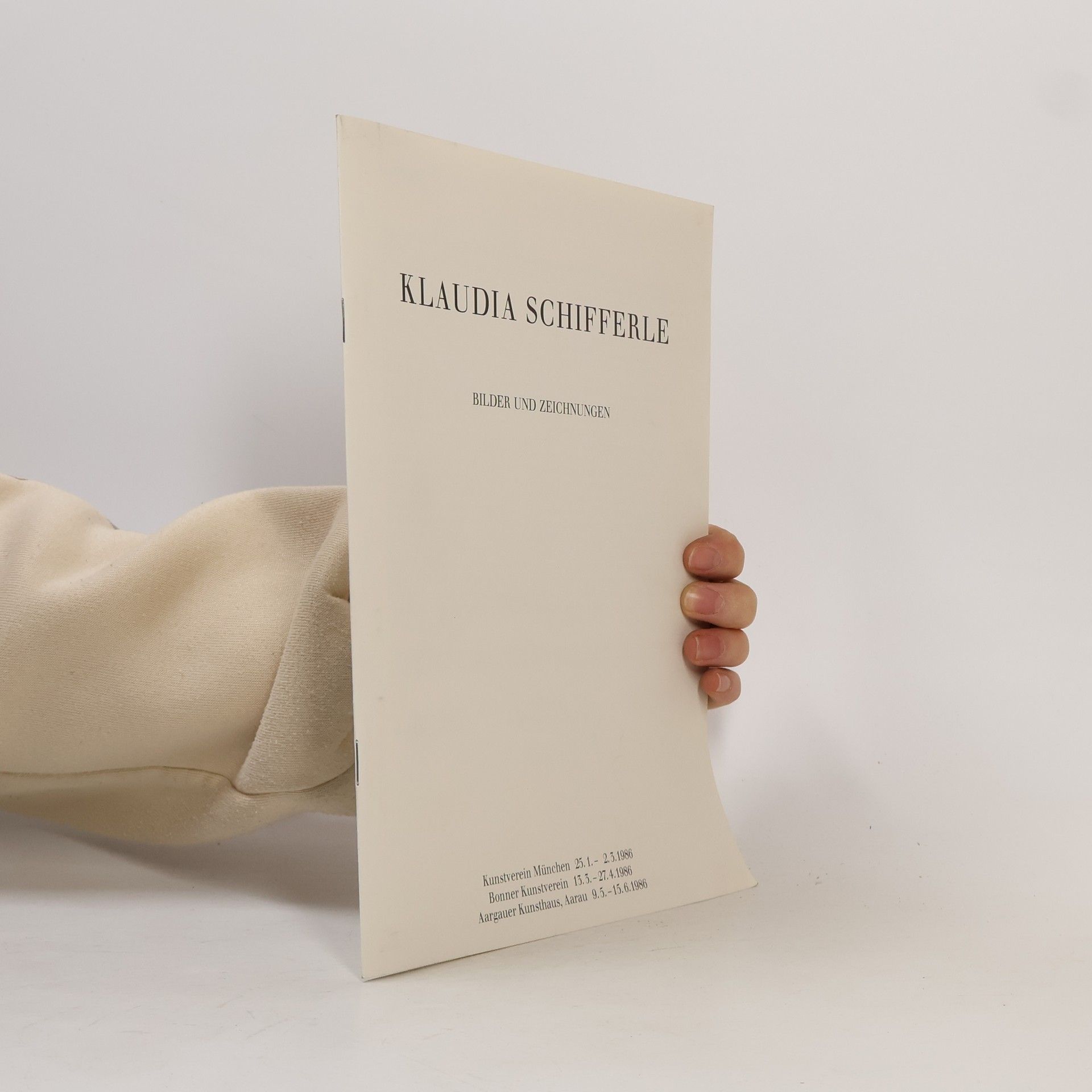 Various authors Klaudia Schifferle: Bilder und Zeichnungen