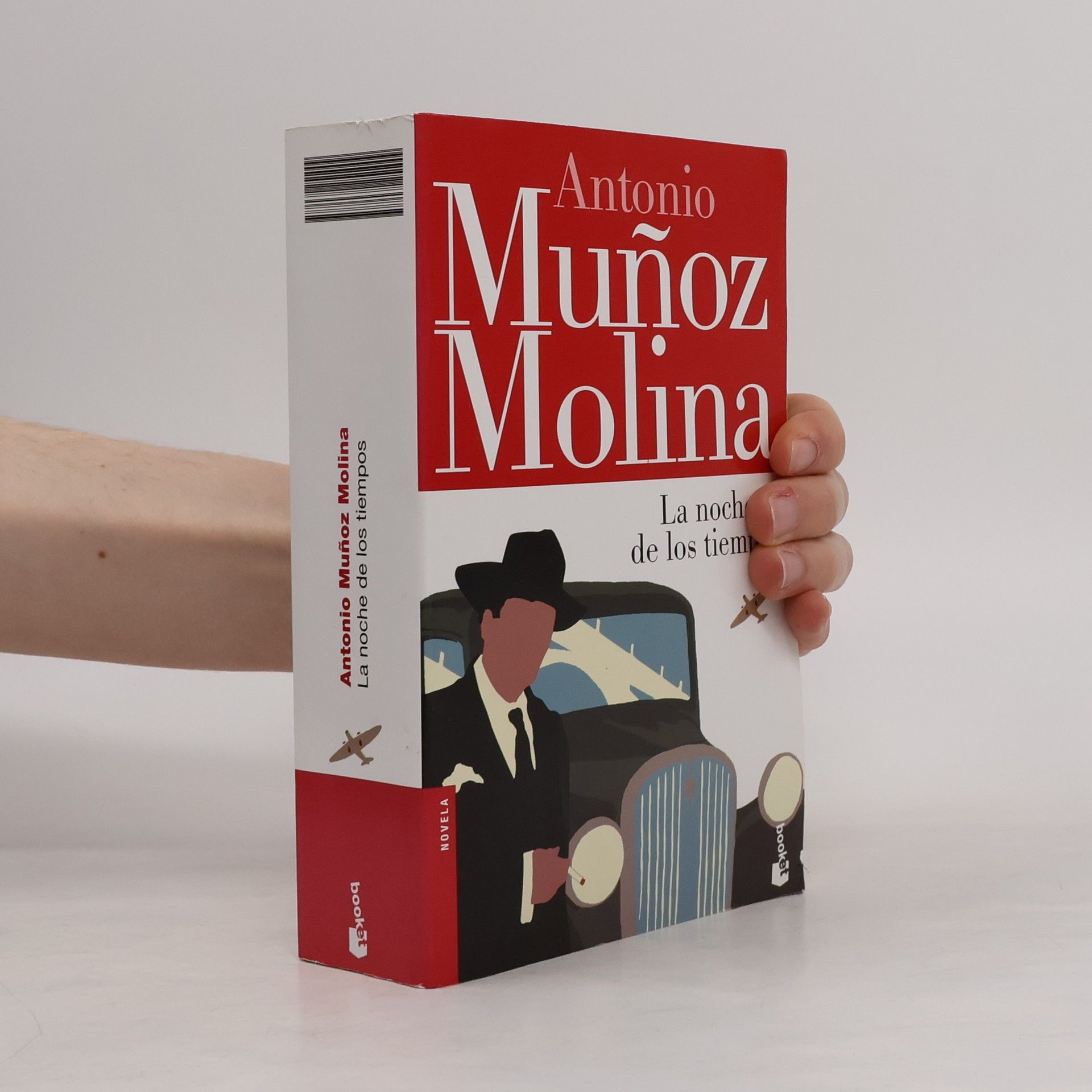Antonio Muñoz Molina La noche de los tiempos. Die Nacht der Erinnerungen, spanische Ausgabe
