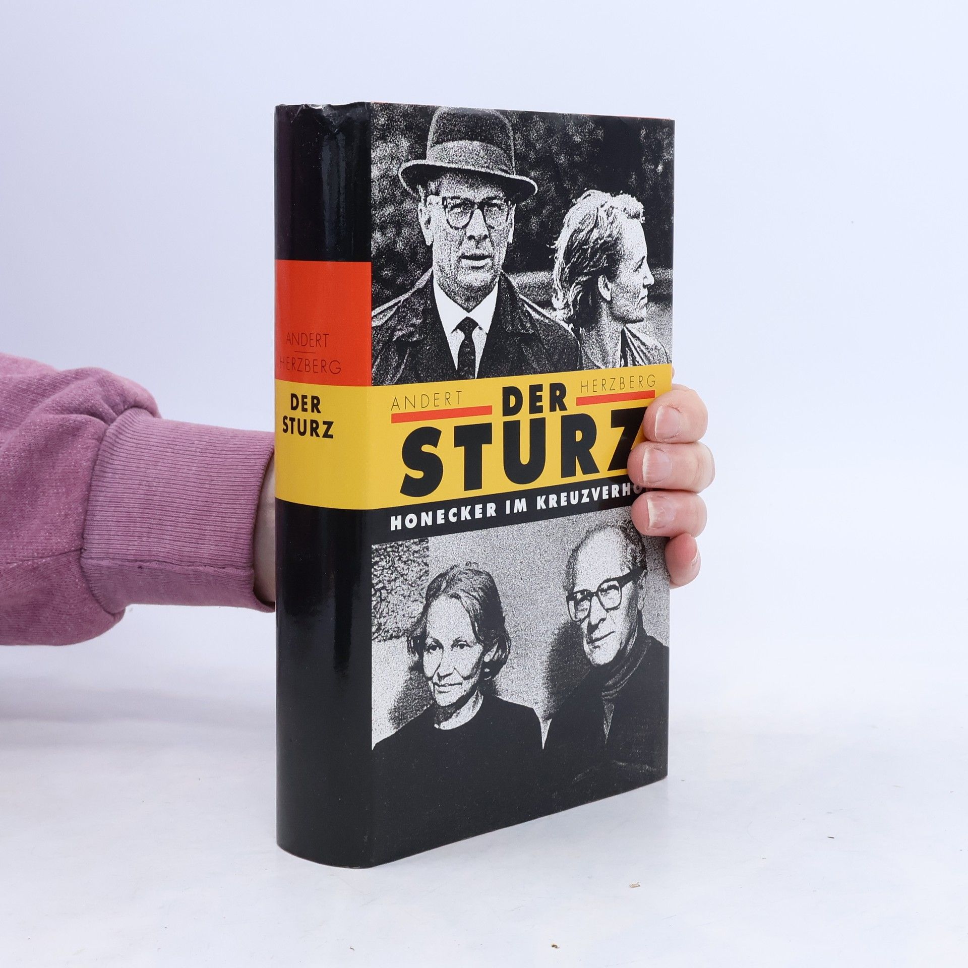 Wolfgang Herzberg Der Sturz : Erich Honecker im Kreuzverhör