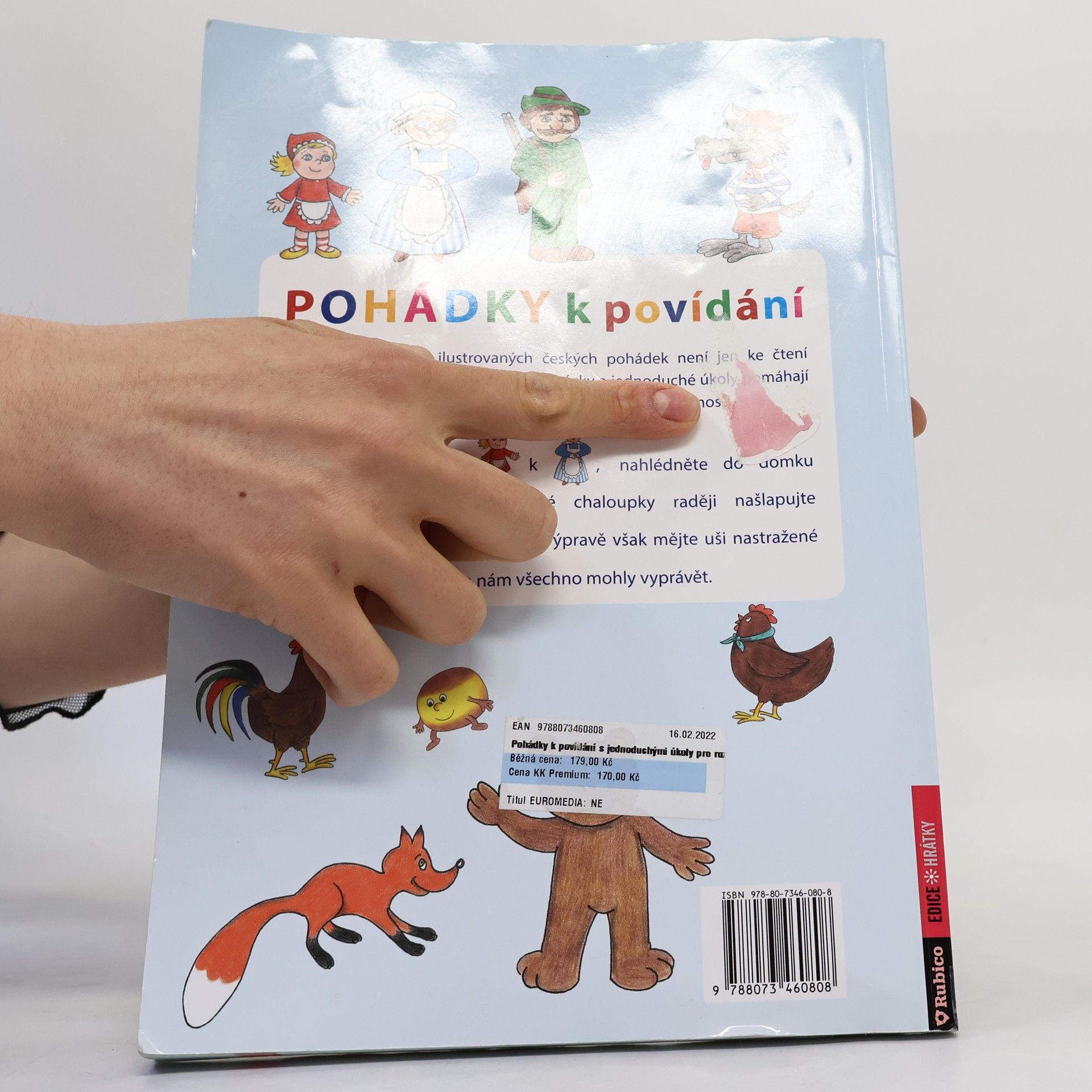 Šárka Jechová Pohádky k povídání : s jednoduchými úkoly pro rozvoj řeči a dalších dovedností