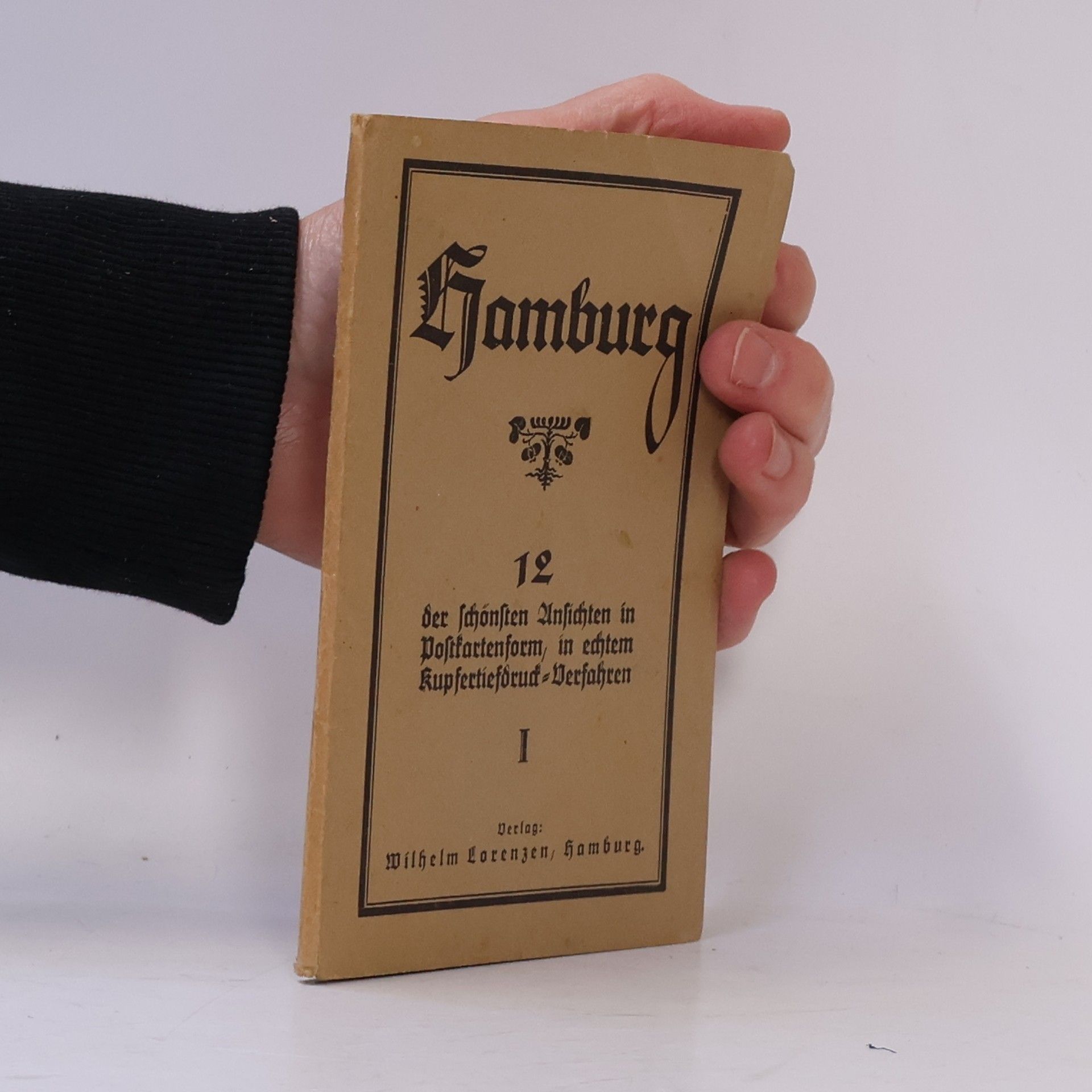 Autorenkollektiv Hamburg: 12 der schönsten Ansichten in Postkartenform, in echtem Kupfertiefdruck-Verfahren, Band I