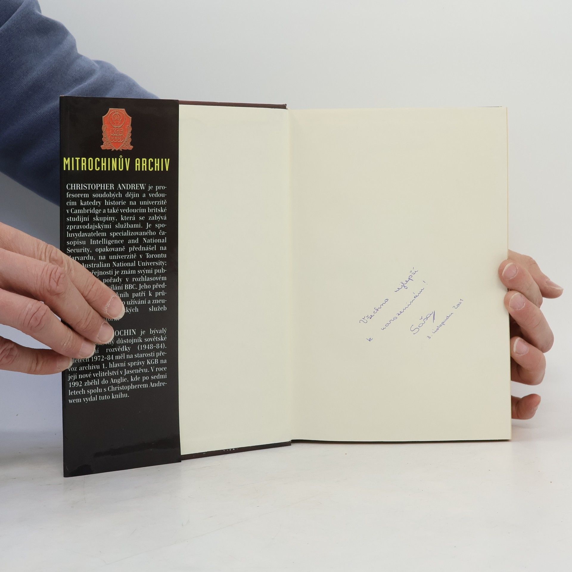 Christopher Andrew Neznámé špionážní operace KGB : Mitrochinův archiv