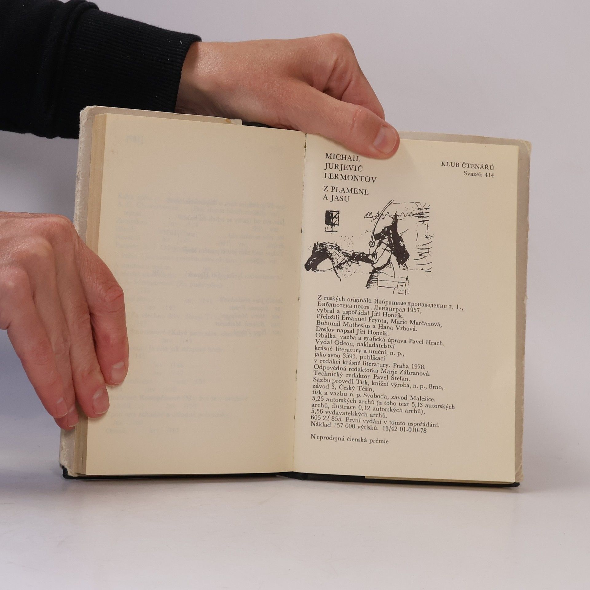 Michail Jurjevič Lermontov Z plamene a jasu
