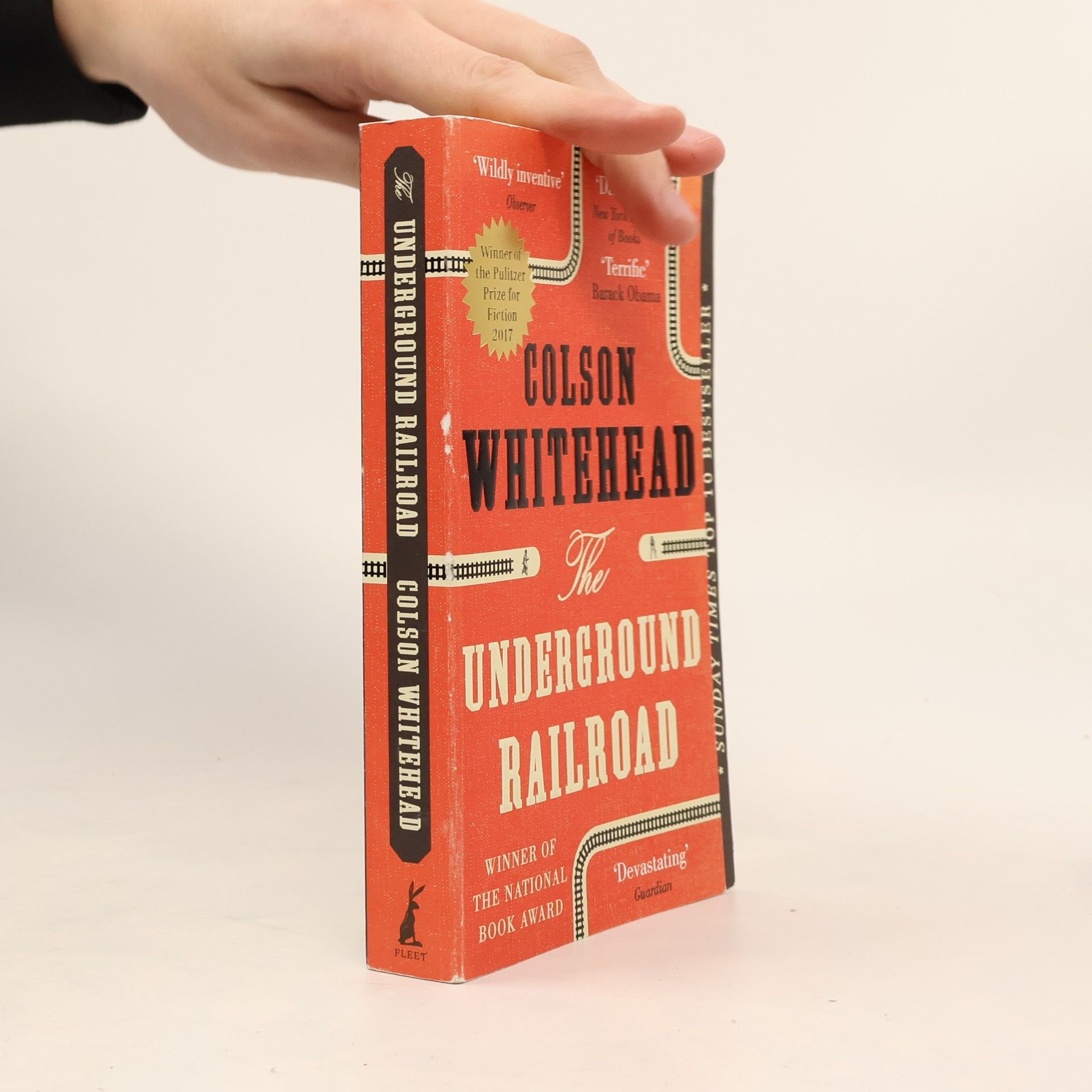 Colson Whitehead The underground railroad