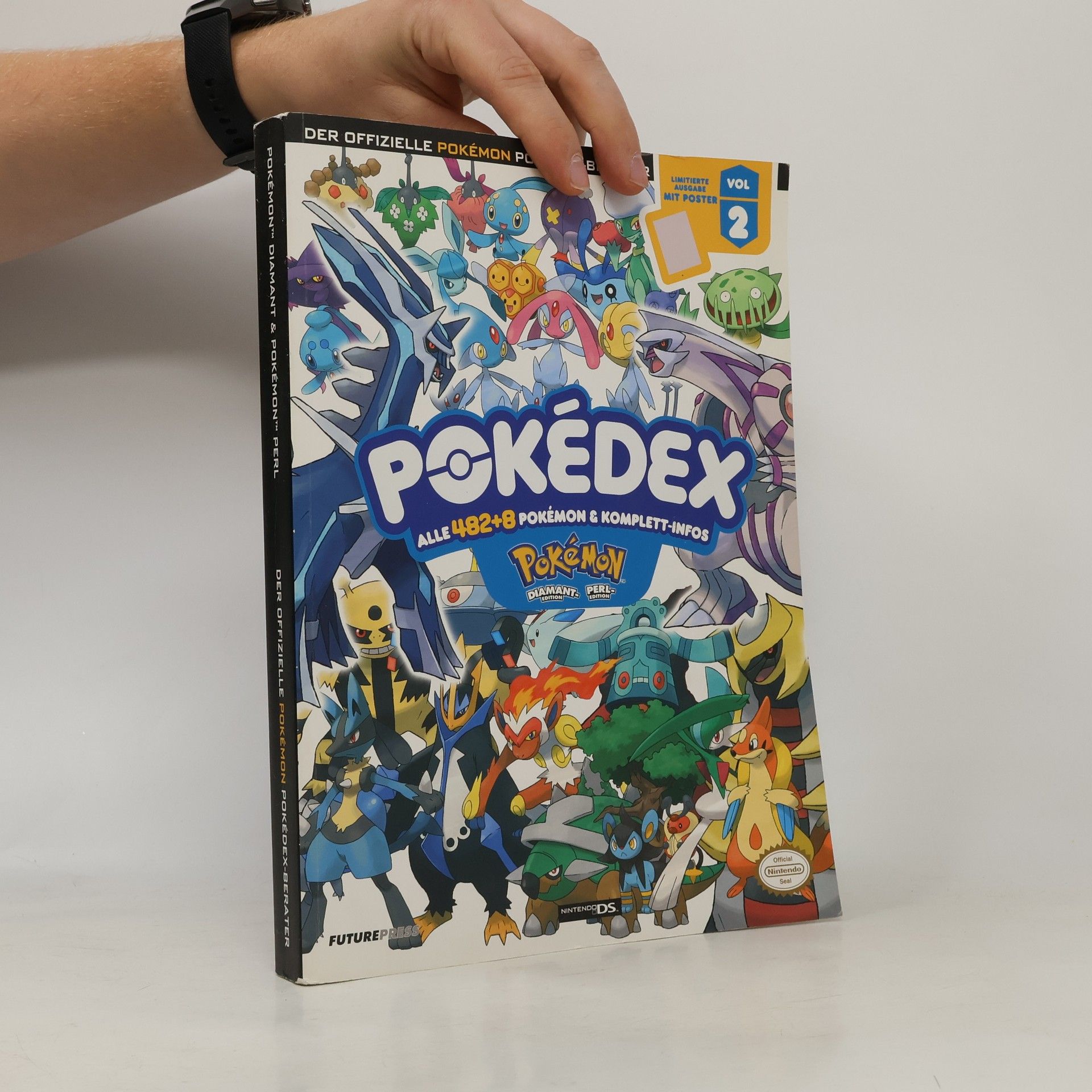 Jörg Kraut Pokémon Diamant & Pokémon Perl - 2: Pokedex. Der offizielle Pokemon Pokedex-Berater. Alle 482 + 8 Pokemon & Komplett-Infos - Limitierte Ausgabe mit Poster