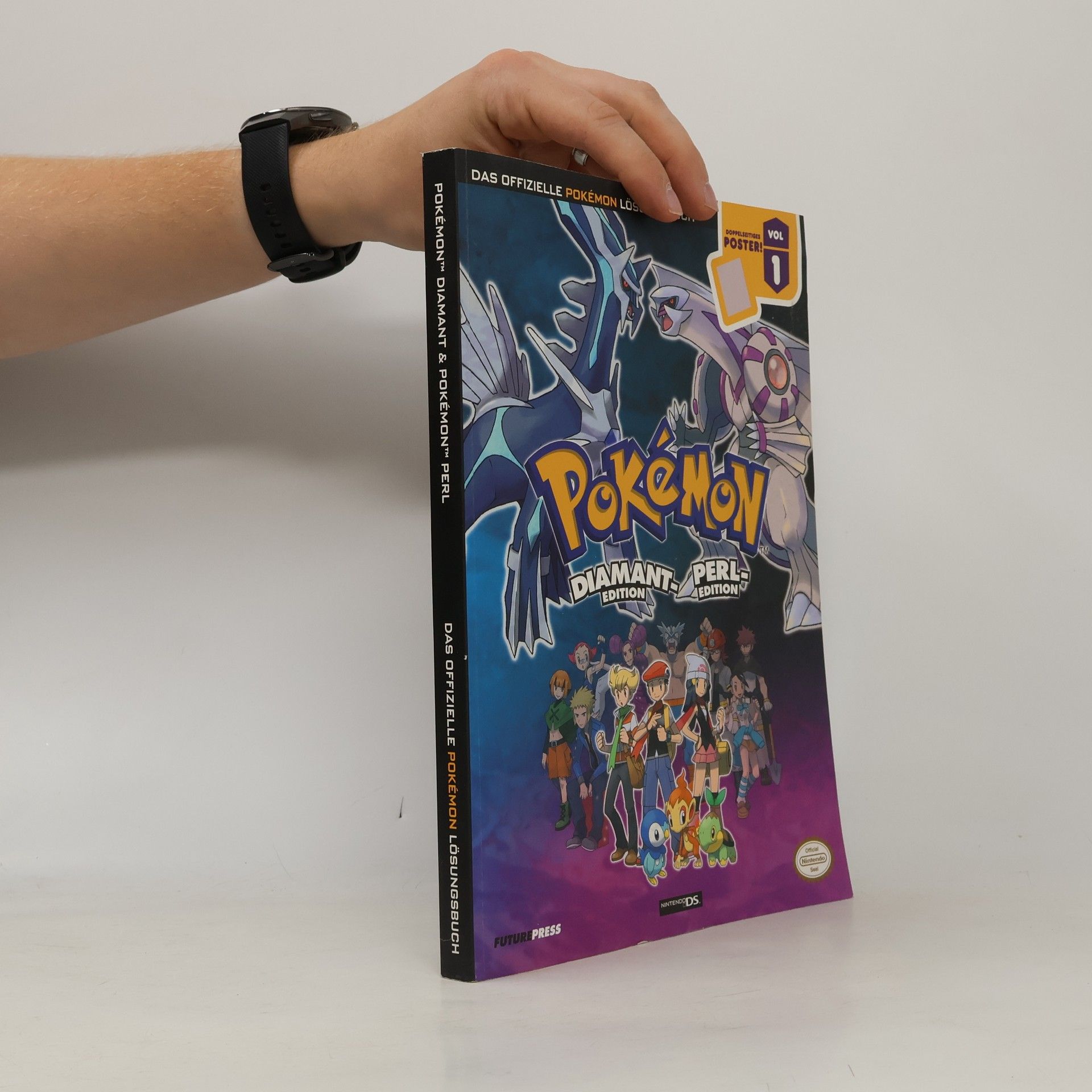 Kolektiv autorů Pokémon Diamant + Pearl Edition, Das offizielle Lösungsbuch