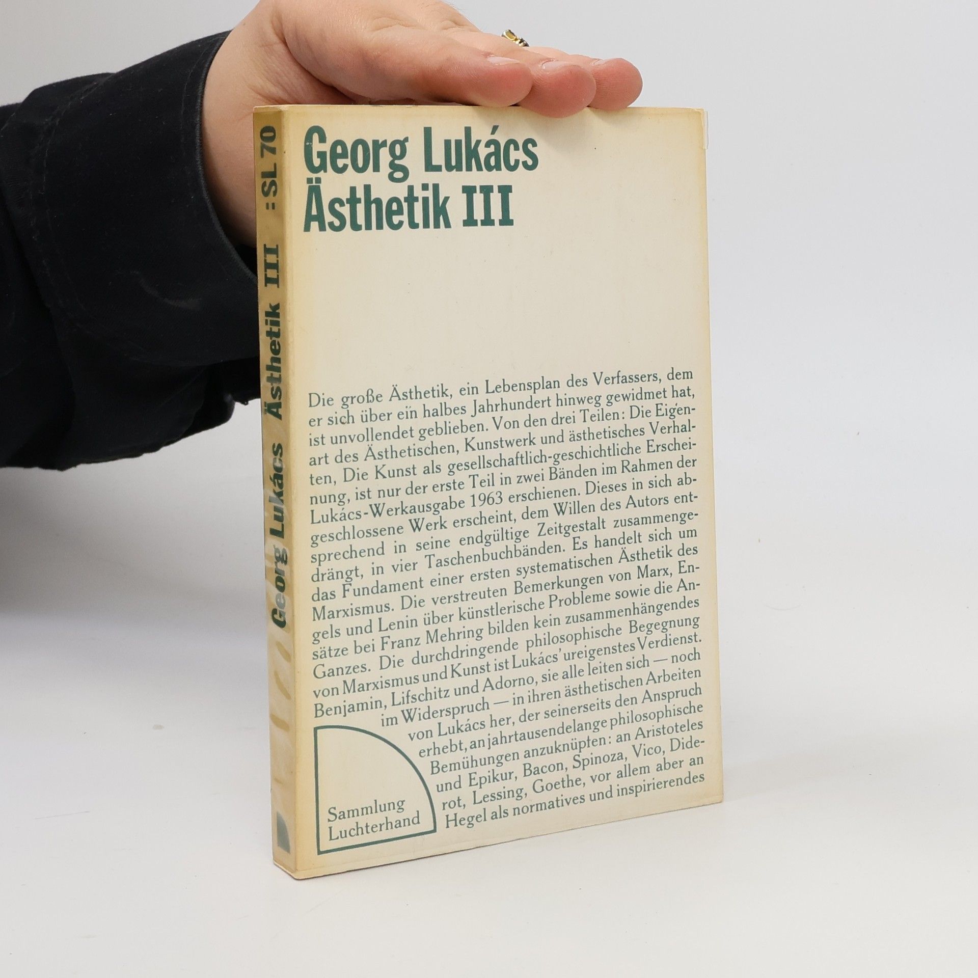 Ästhetik III.