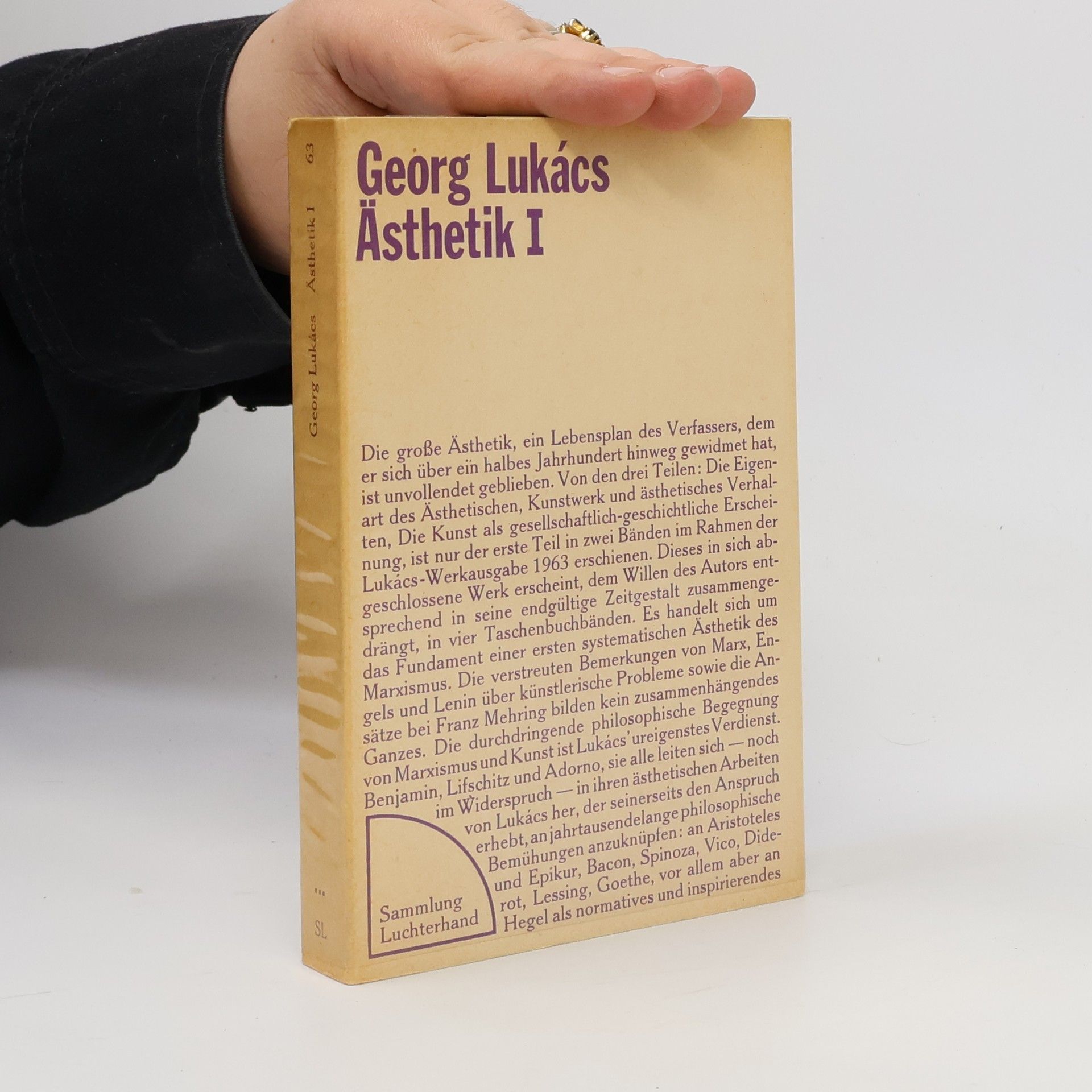Ästhetik I.
