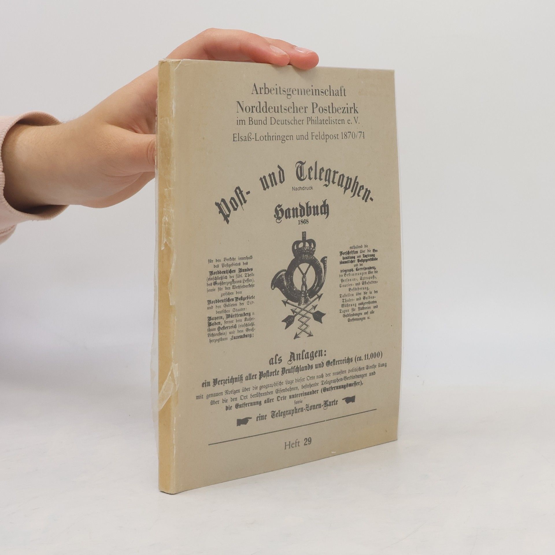 Autorenkollektiv Post- und Telegraphen-Handbuch. Heft 29