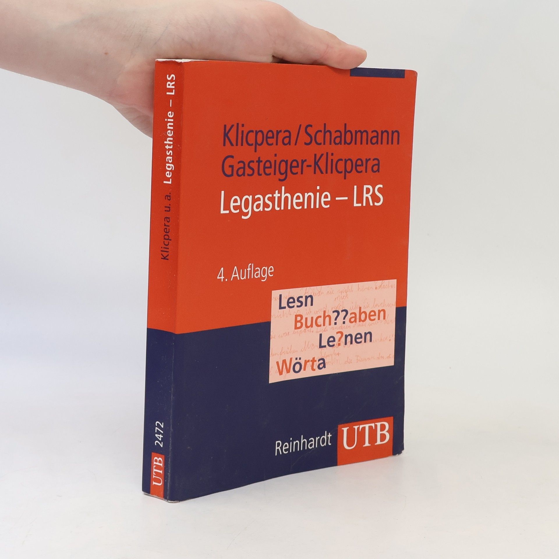 Legasthenie - LRS - 4. Auflage