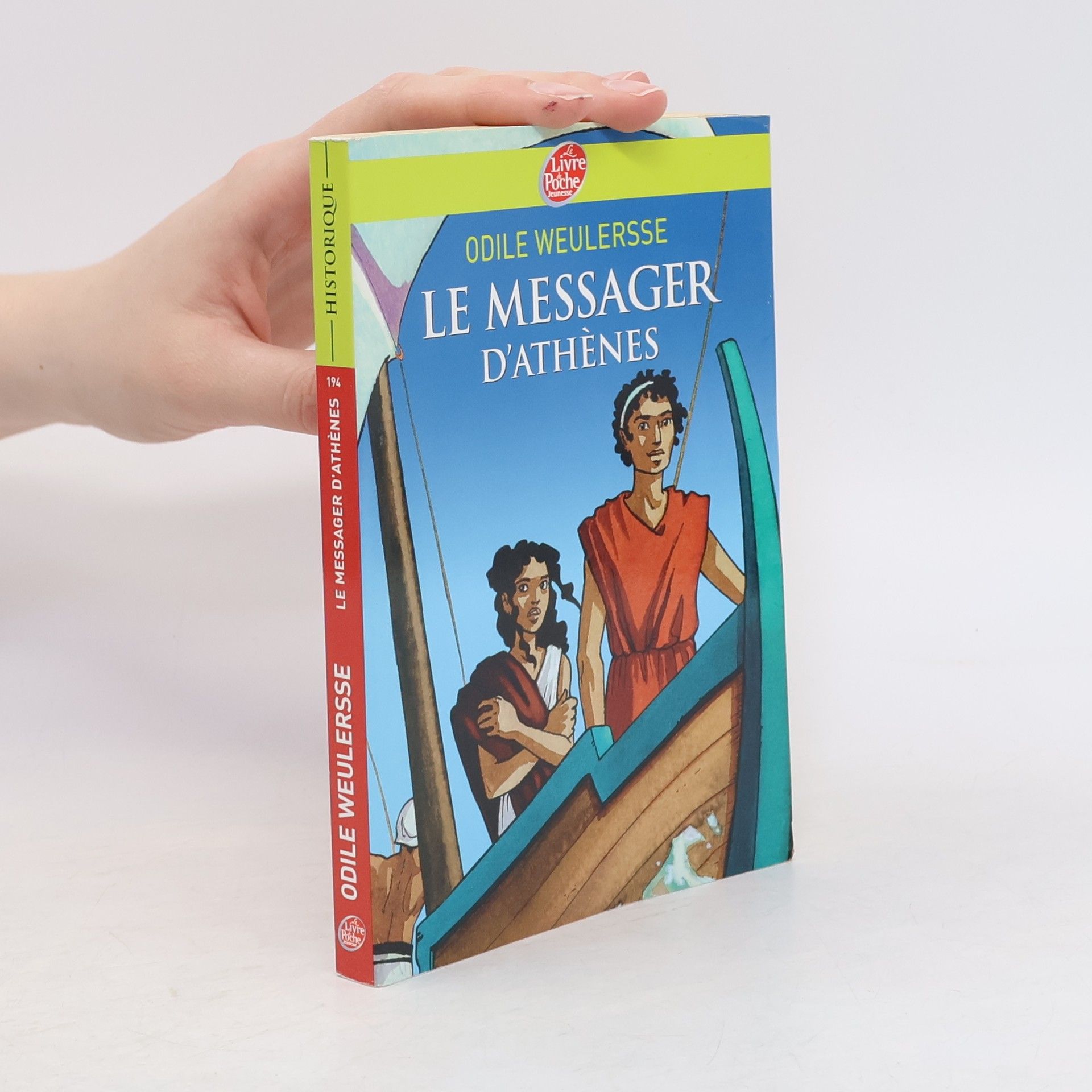 Isabelle Dethan Le Messager d'Athènes