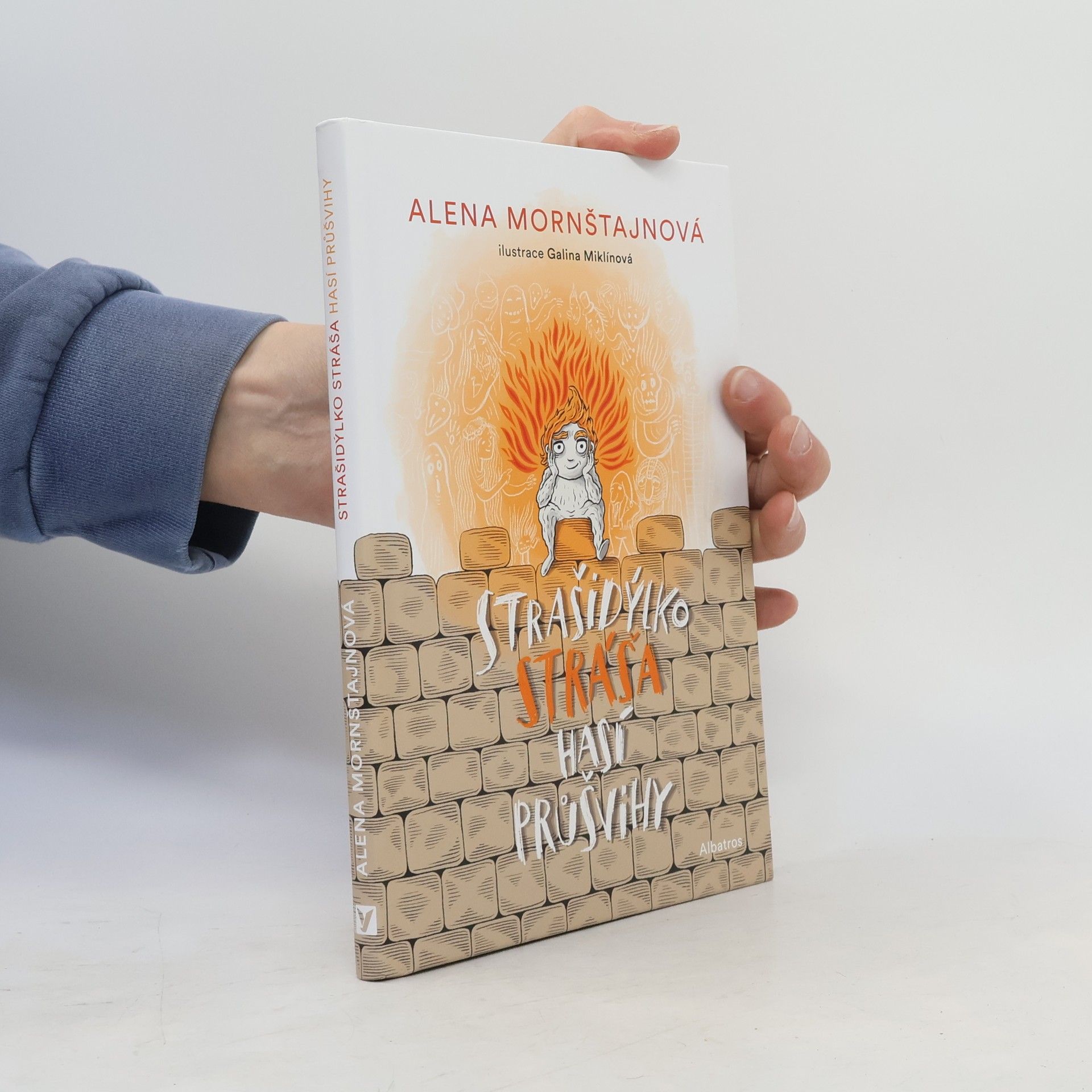 Alena Mornštajnová Strašidýlko Stráša hasí průšvihy
