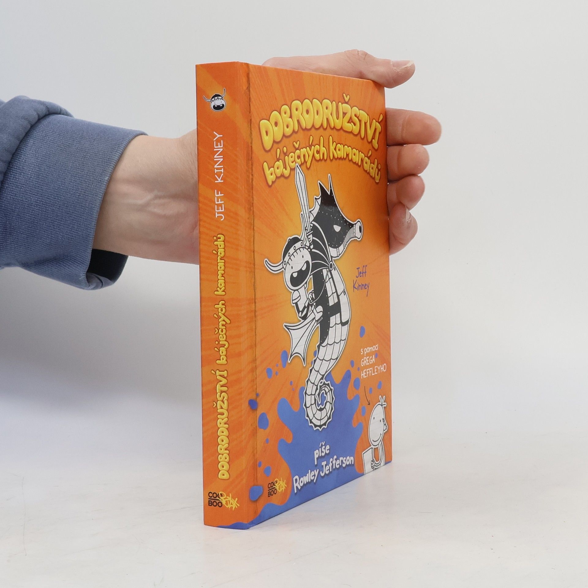 Jeff Kinney Dobrodružství báječných kamarádů. Píše Rowley Jefferson