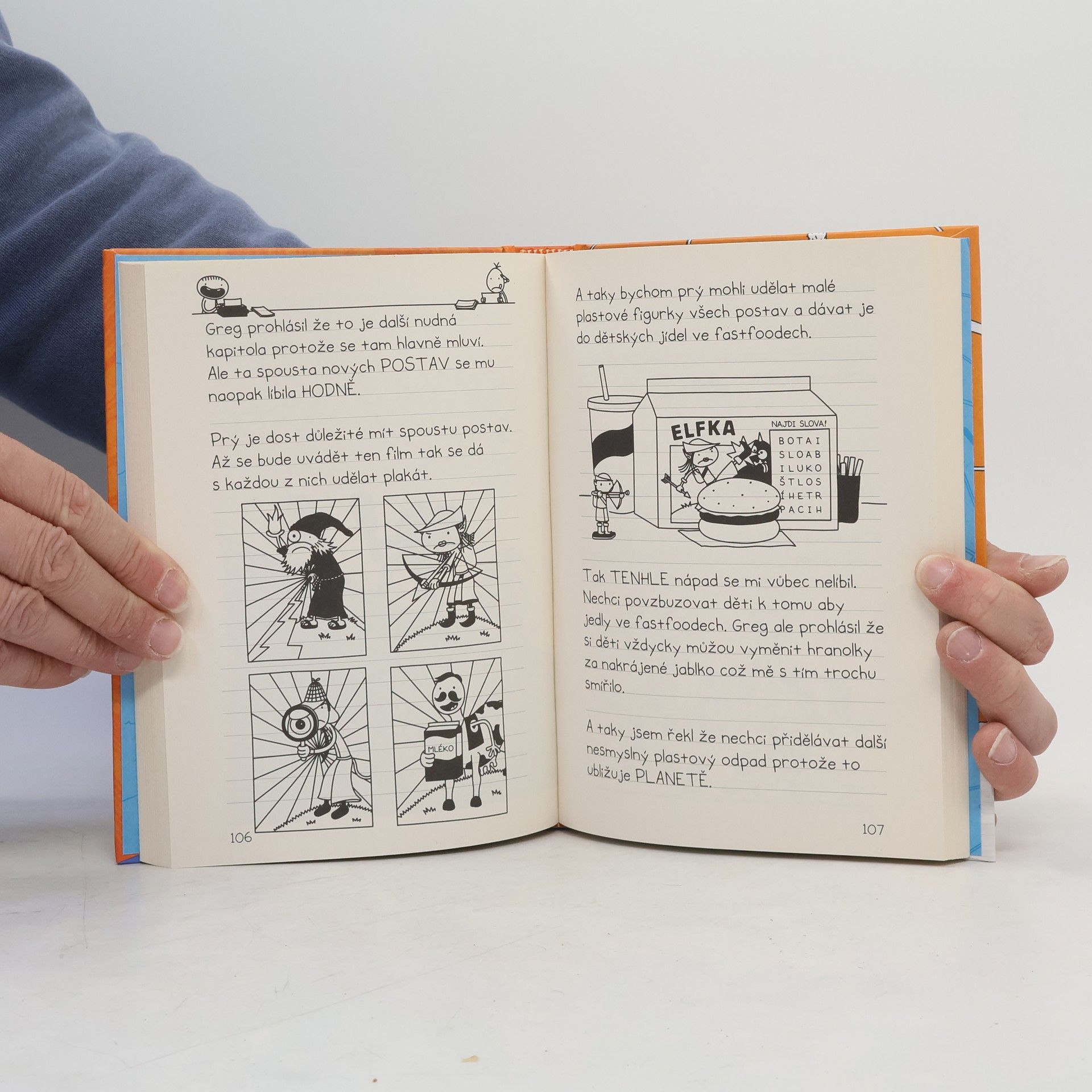 Jeff Kinney Dobrodružství báječných kamarádů. Píše Rowley Jefferson