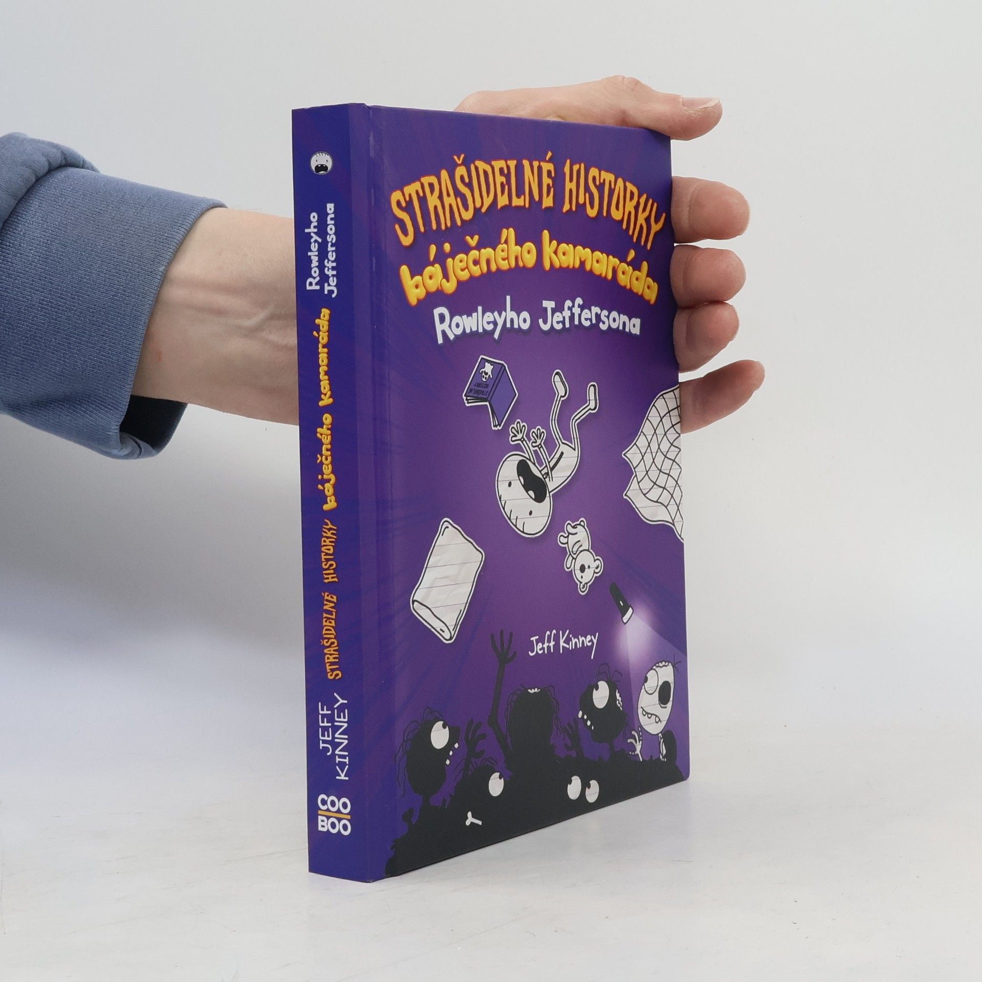 Jeff Kinney Strašidelné historky báječného kamaráda Rowleyho Jeffersona