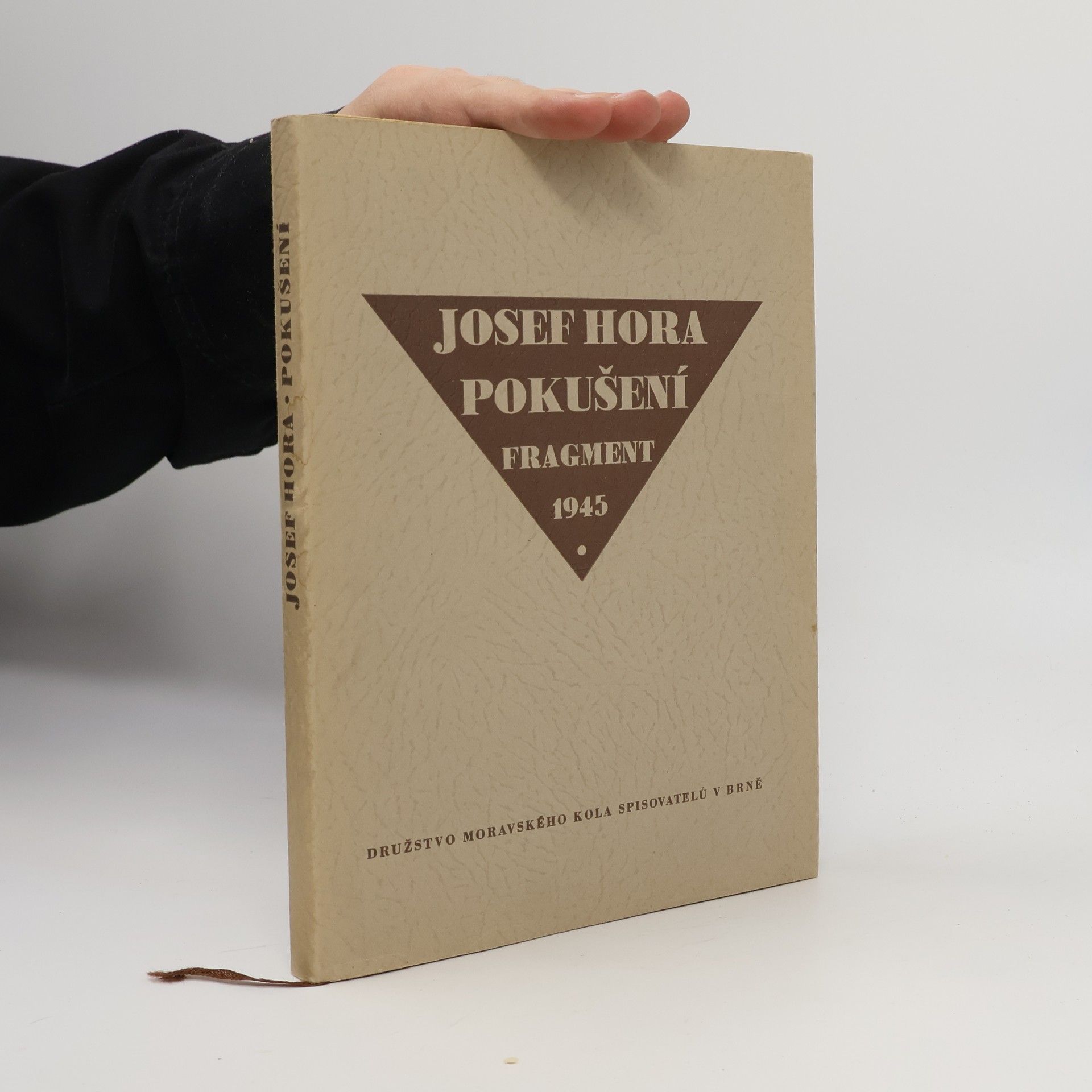 Josef Hora Pokušení. Fragment 1945