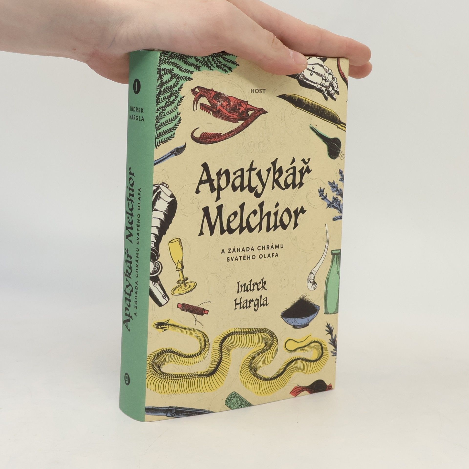 Indrek Hargla Apatykář Melchior a záhada chrámu svatého Olafa