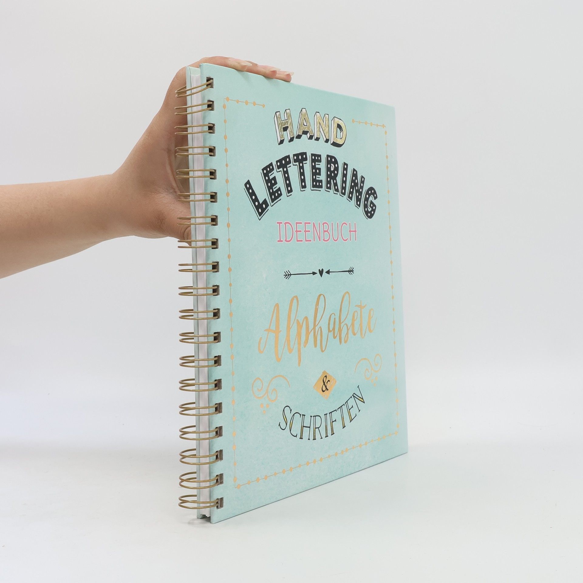 Kolektiv autorů Handlettering Ideenbuch Alphabete & Schriften