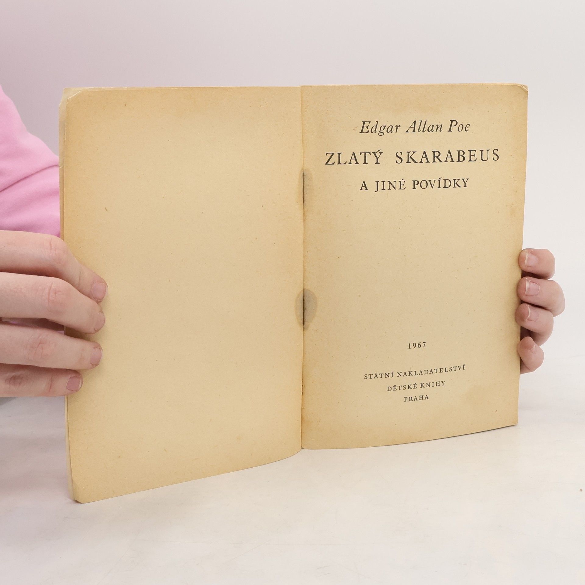Edgar Allan Poe Zlatý skarabeus a jiné povídky
