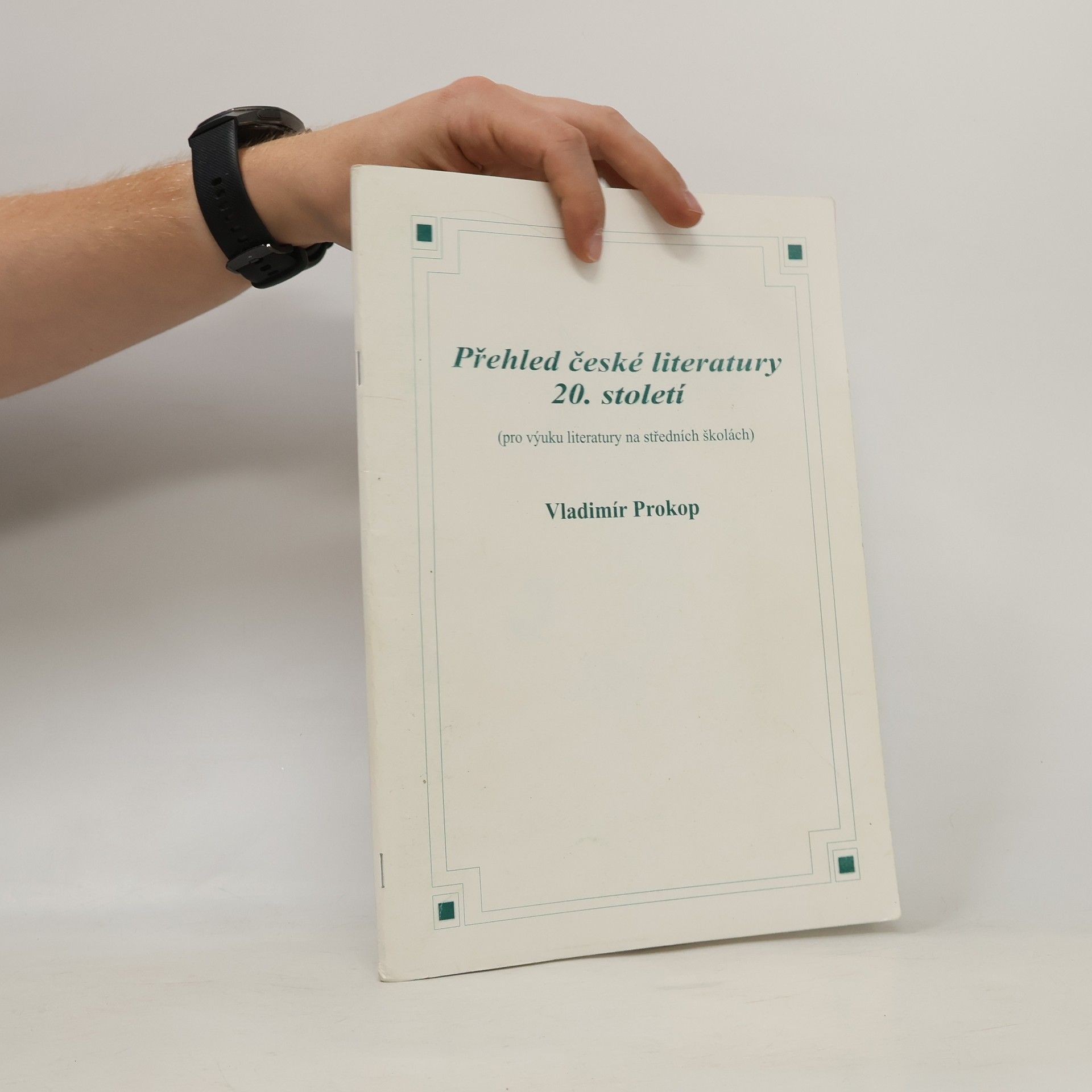 Vladimír Prokop Přehled české literatury 20. století