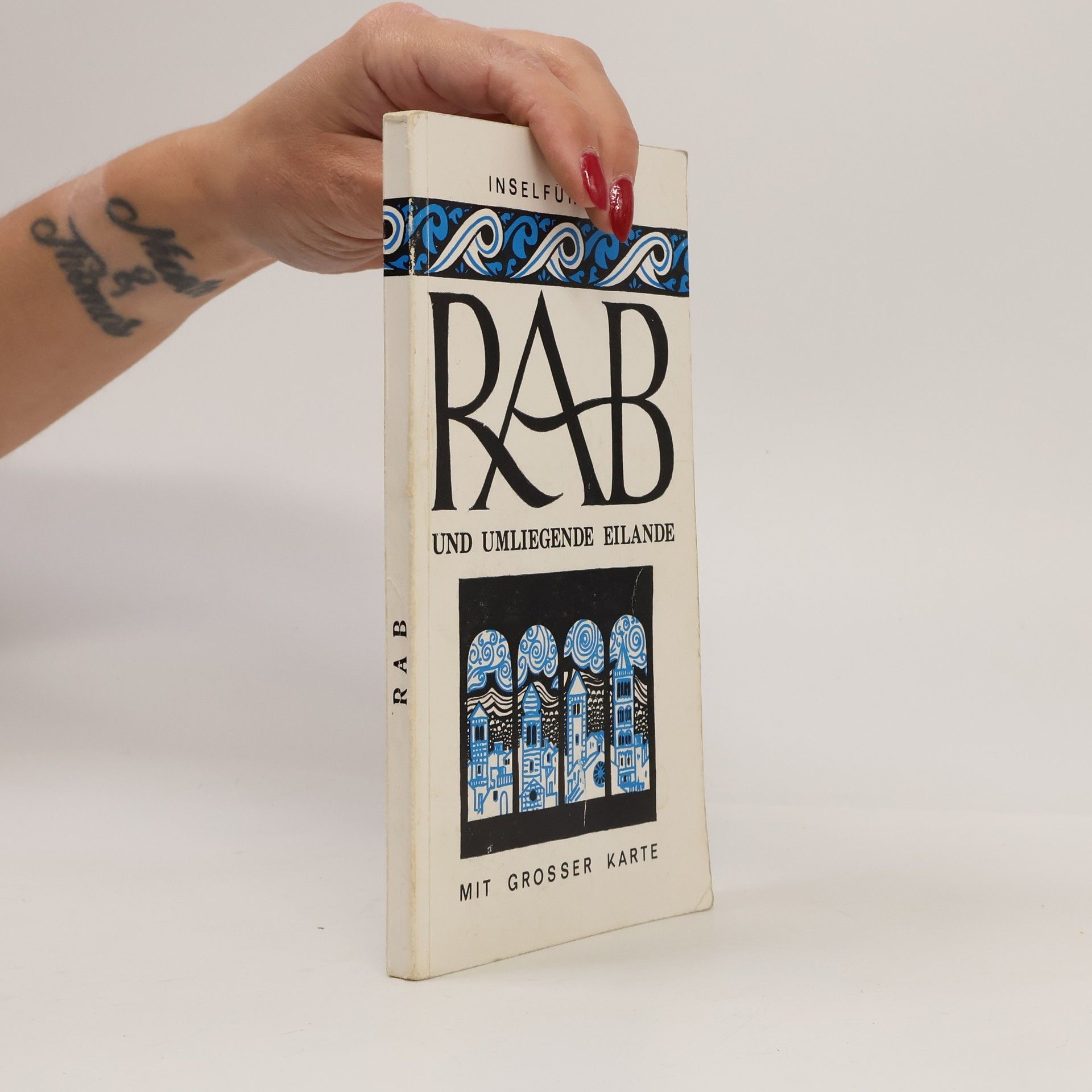 Autorenkollektiv Rab und umliegende Eilande mit grosser Karte
