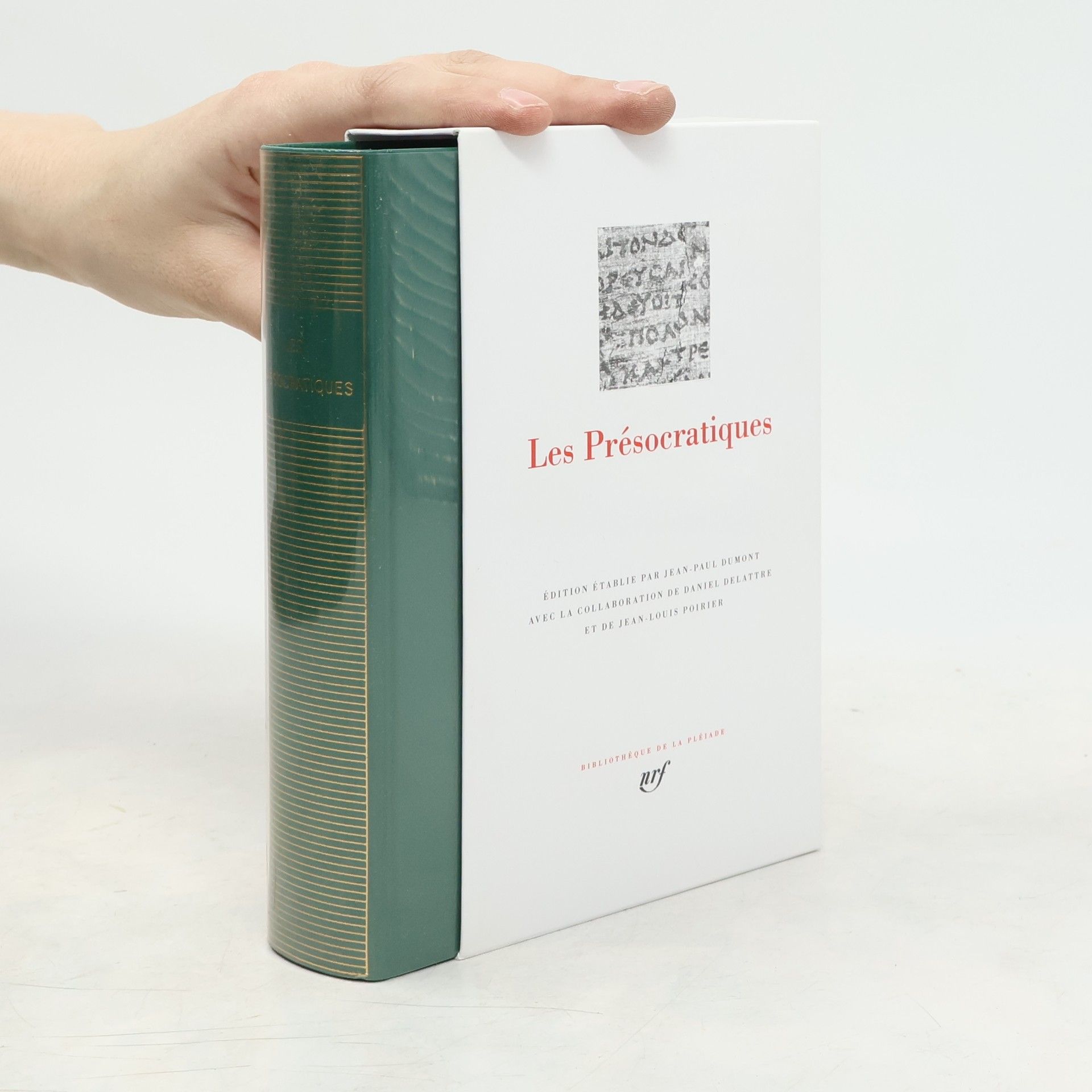 Jean-Louis Poirier Les Présocratiques