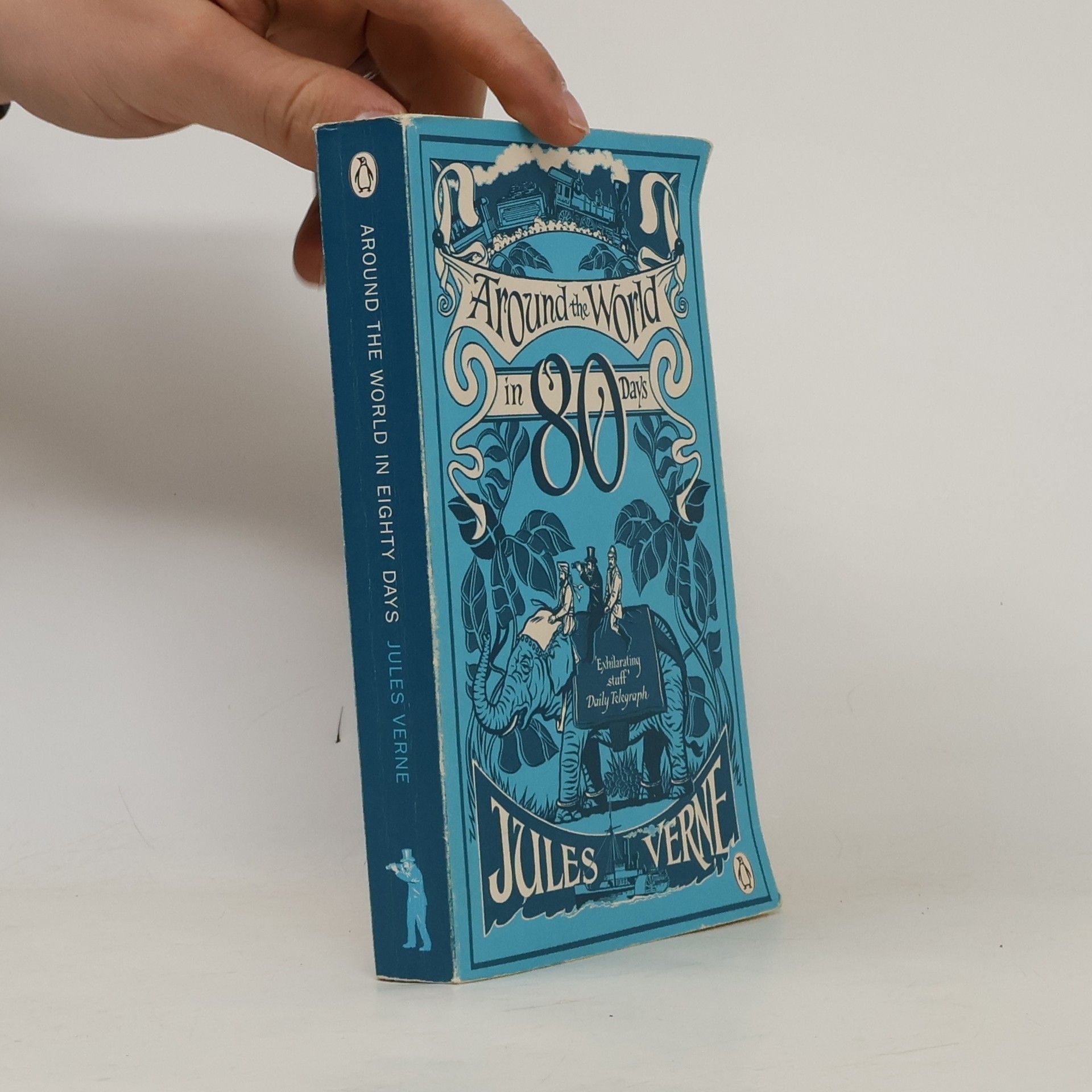 Around the World in Eighty Days. In 80 Tagen um die Welt, englische Ausgabe