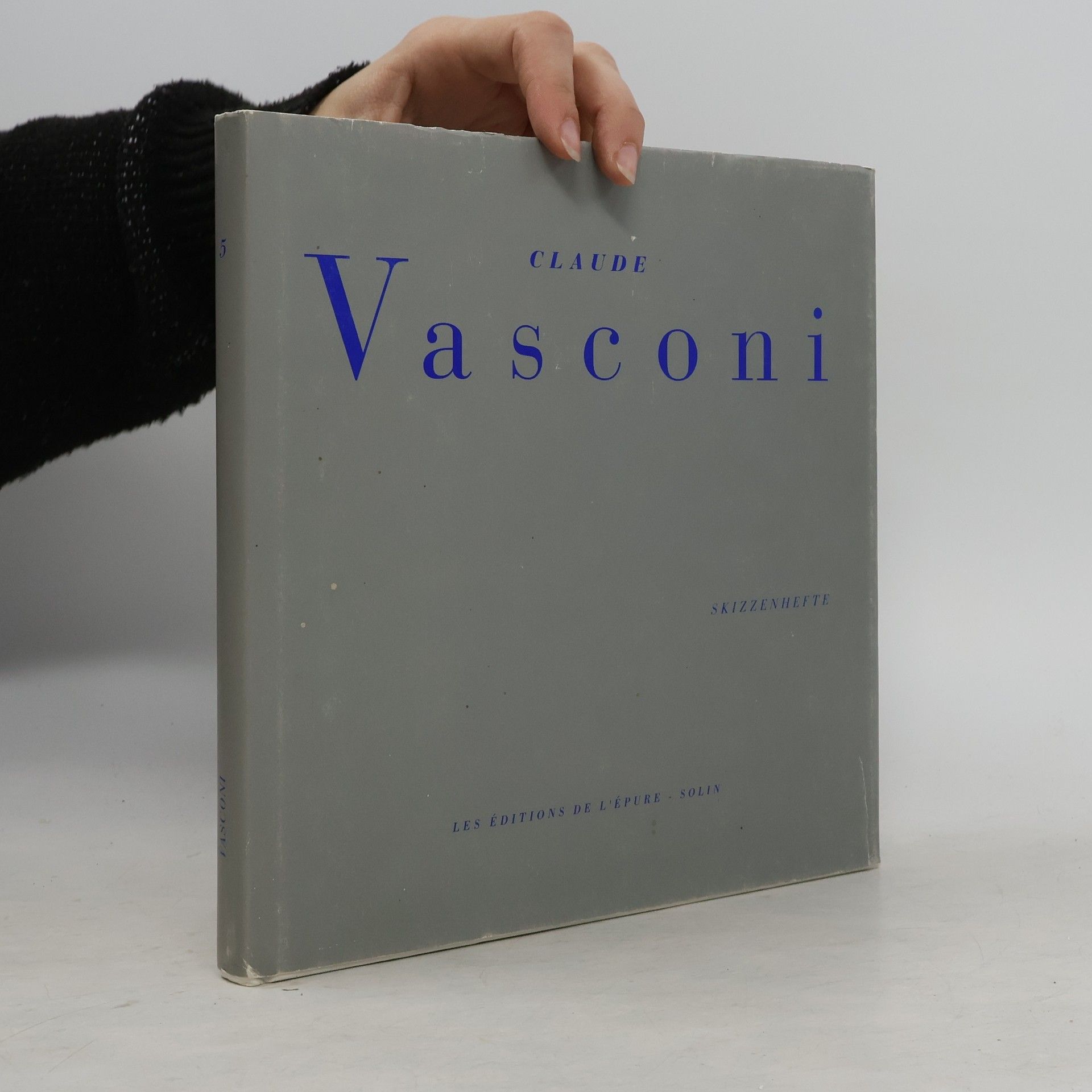 Claude Vasconi Skizzenhefte