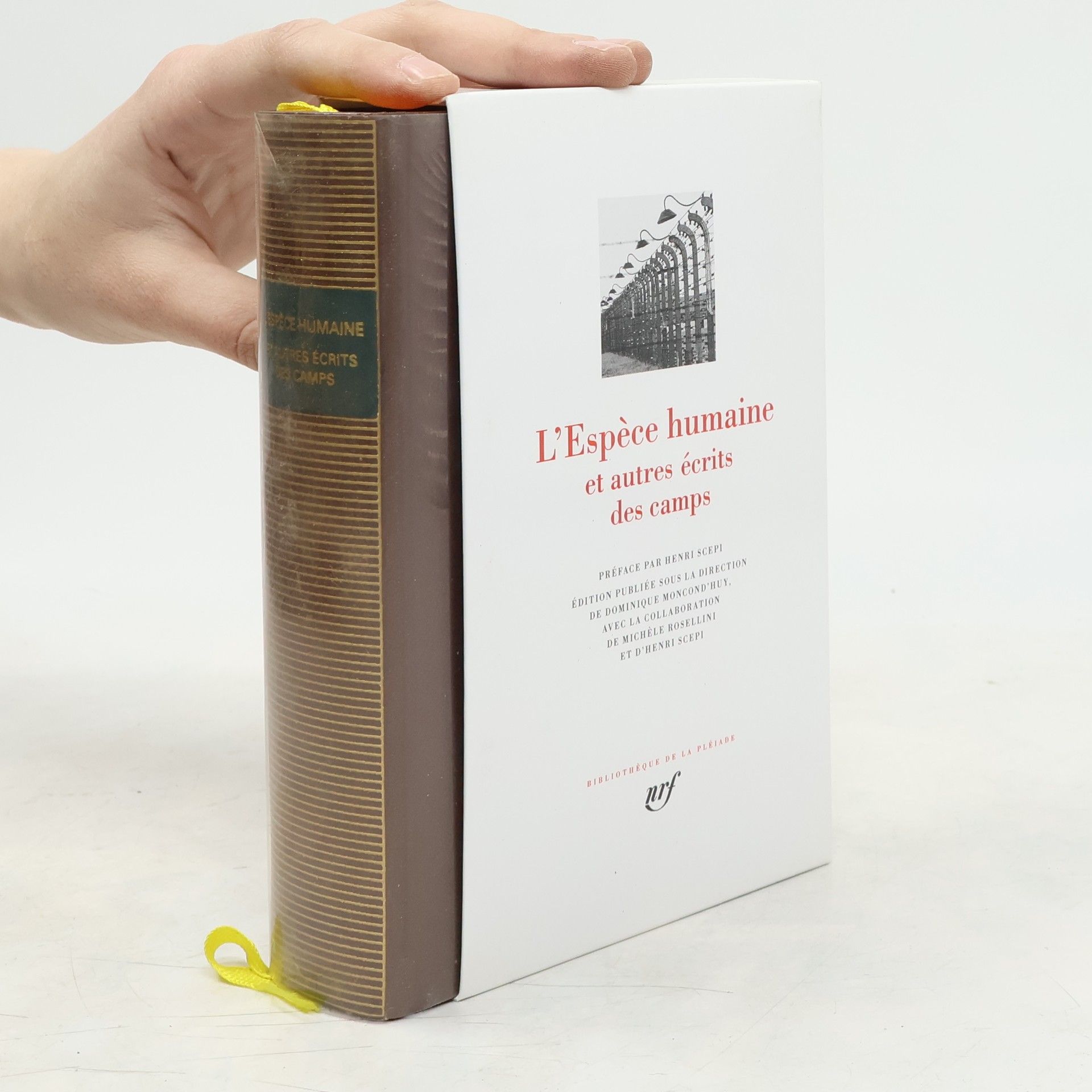 Bibliothèque de la Pléiade: L'Espèce humaine et autres écrits des camps