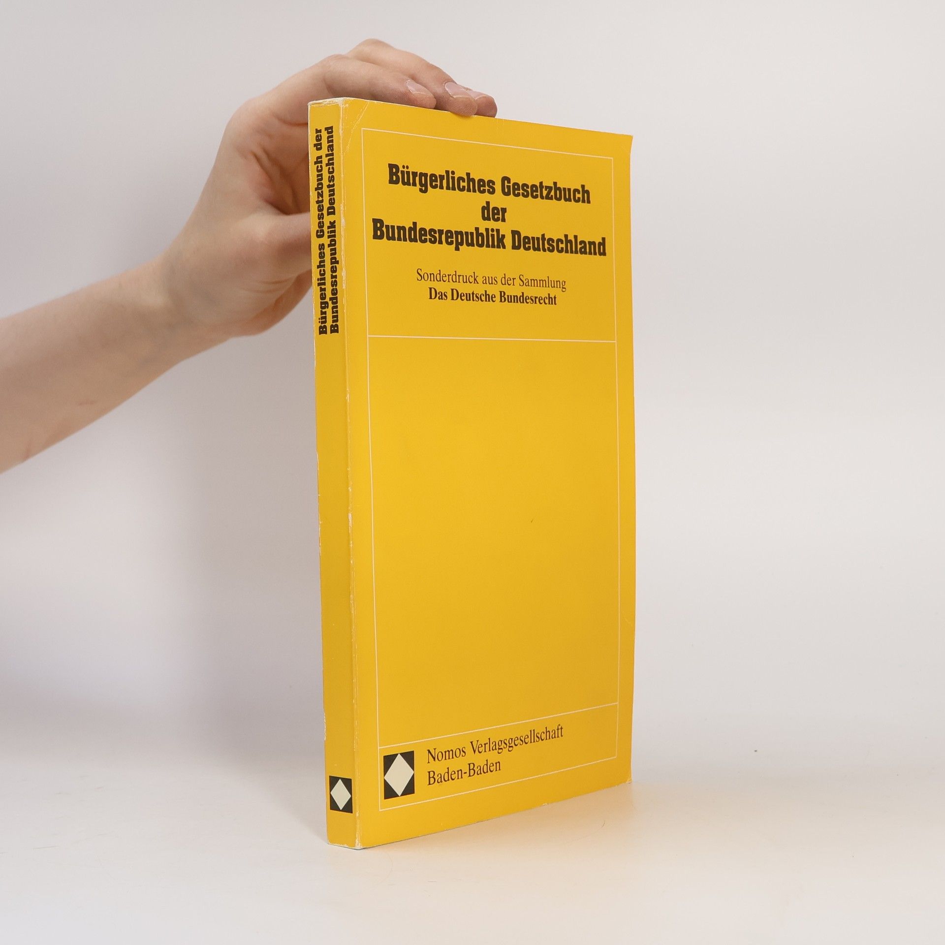 kolektiv Bürgerliches Gesetzbuch der Bundesrepublik Deutschland