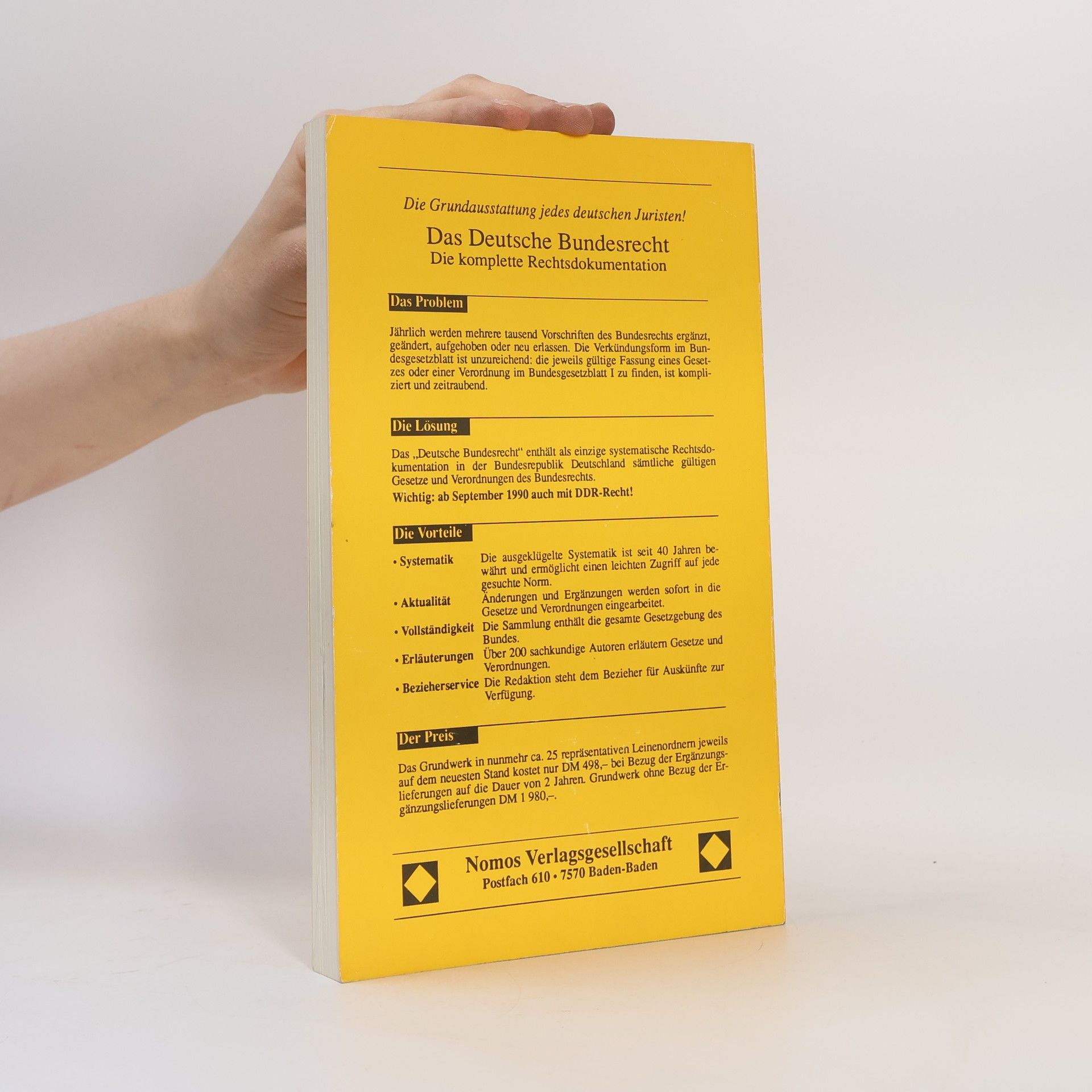 kolektiv Bürgerliches Gesetzbuch der Bundesrepublik Deutschland