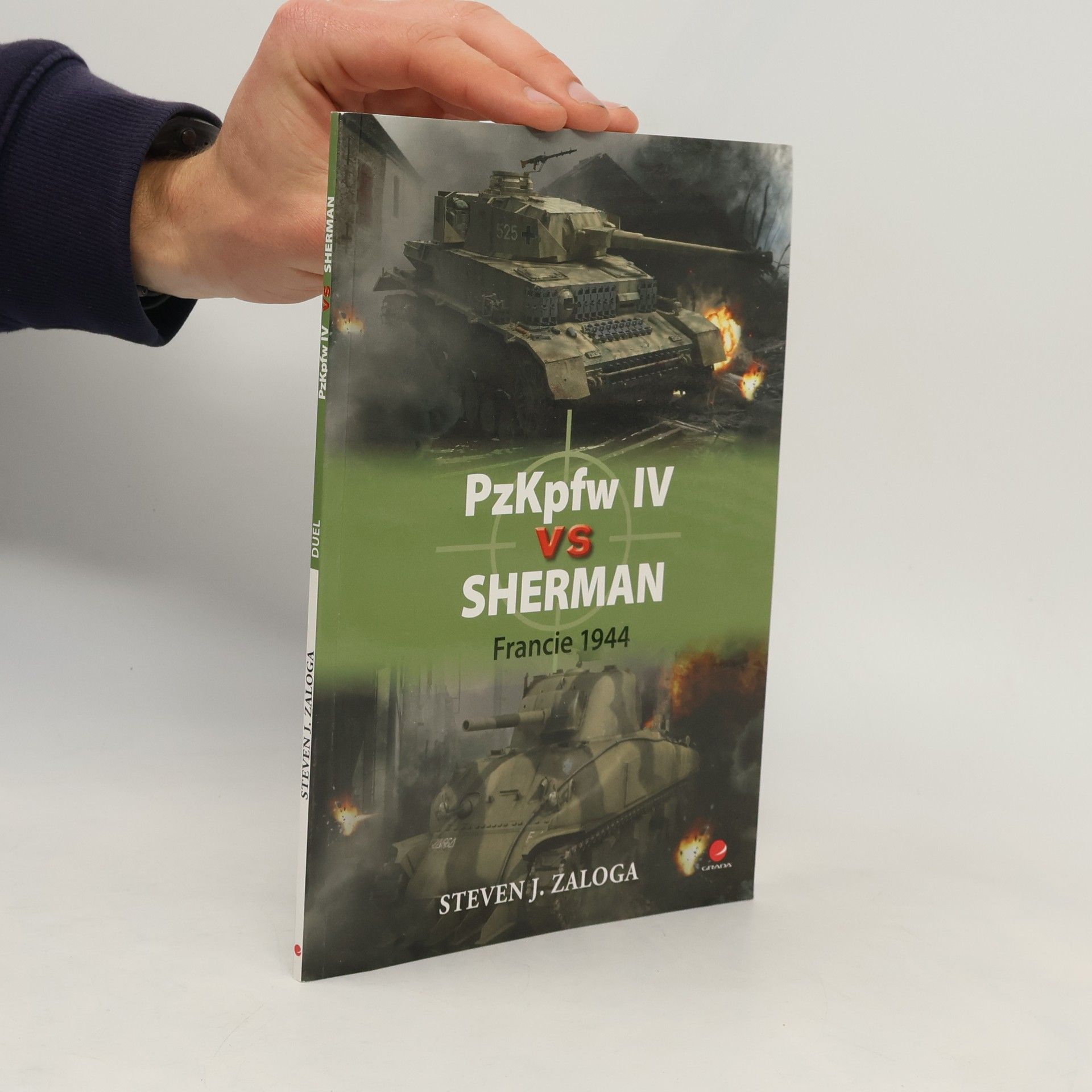 Steve J. Zaloga PzKpfw IV vs Sherman - Francie 1944