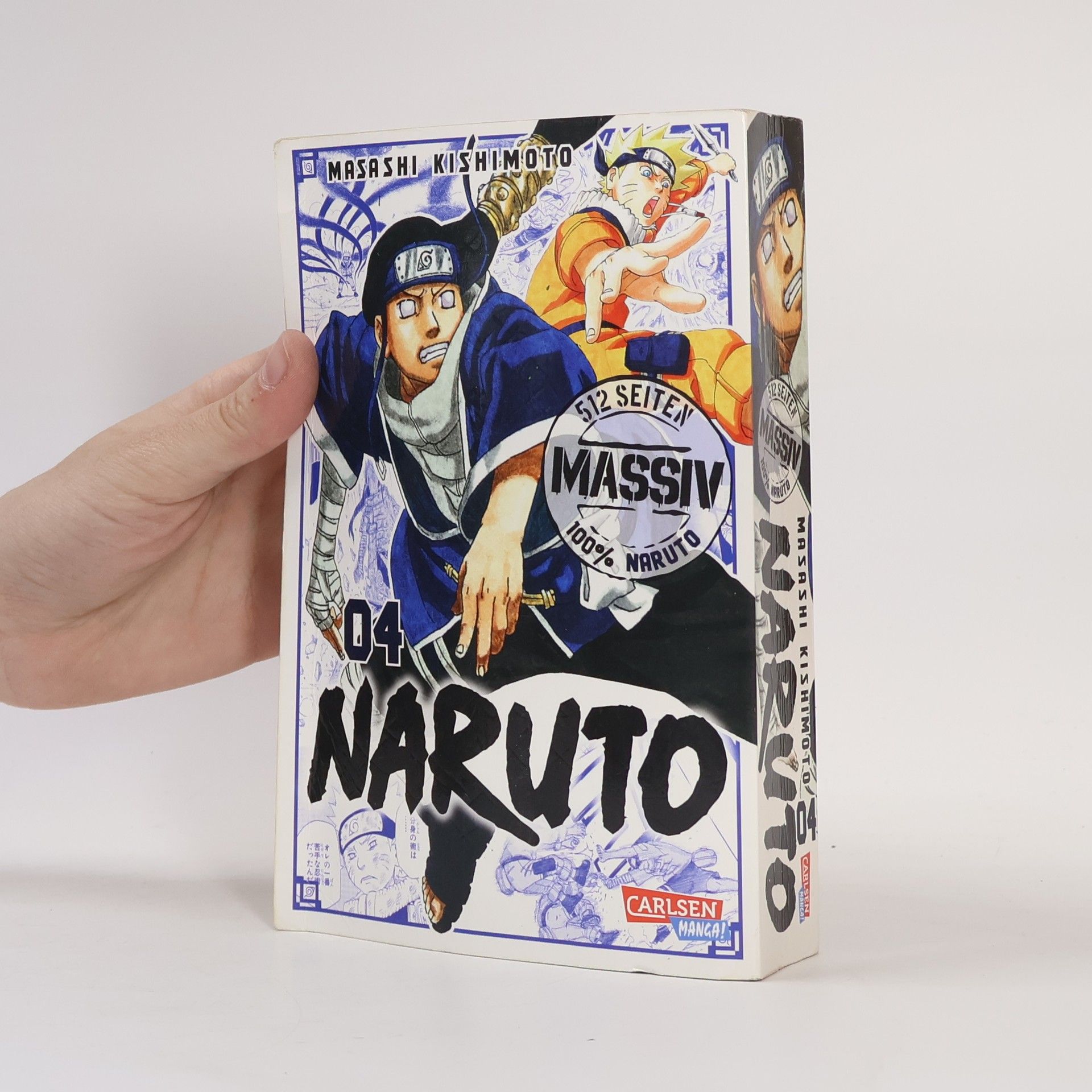 Masashi Kishimoto Naruto Massiv 4