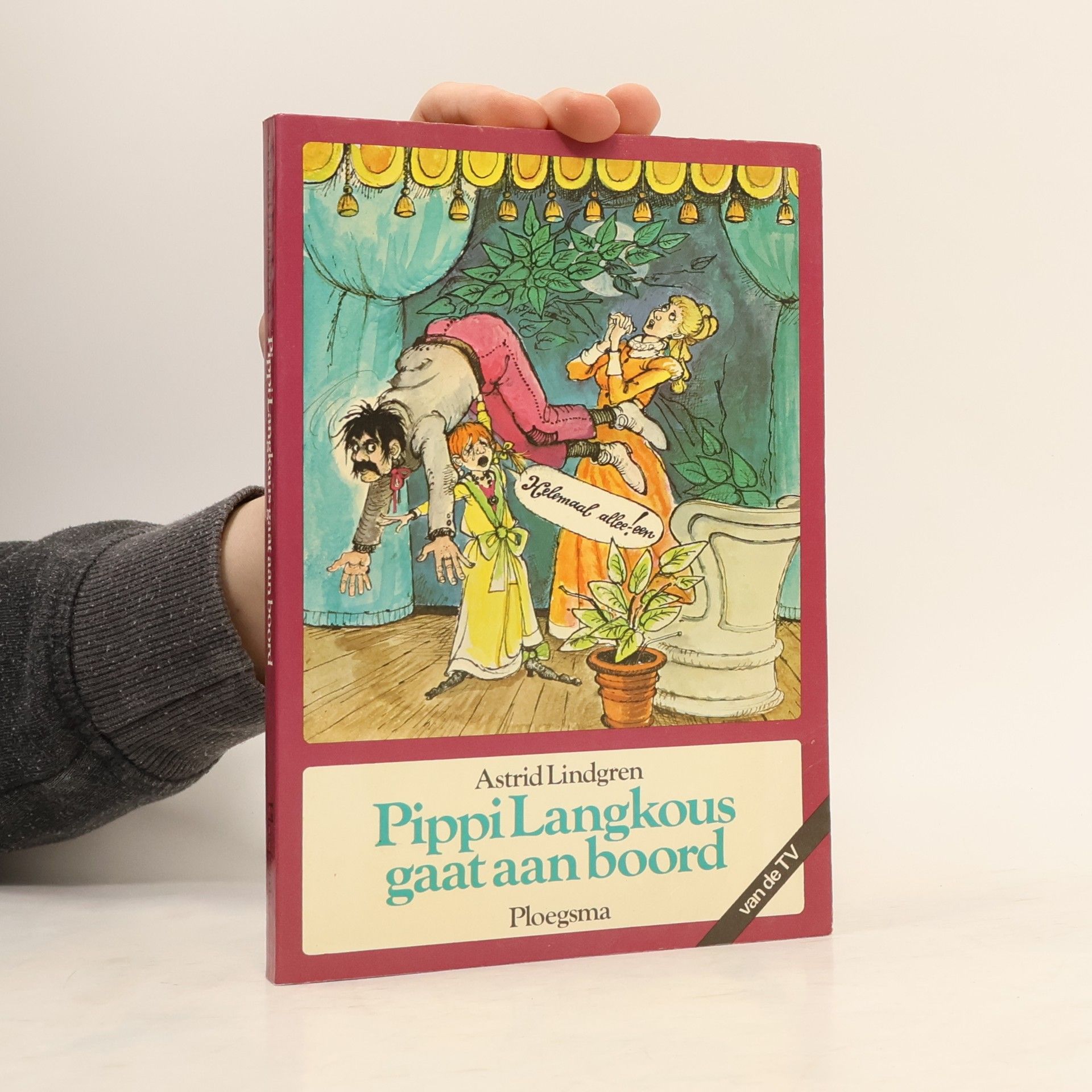 Astrid Lindgren Pippi Langkous gaat aan boord