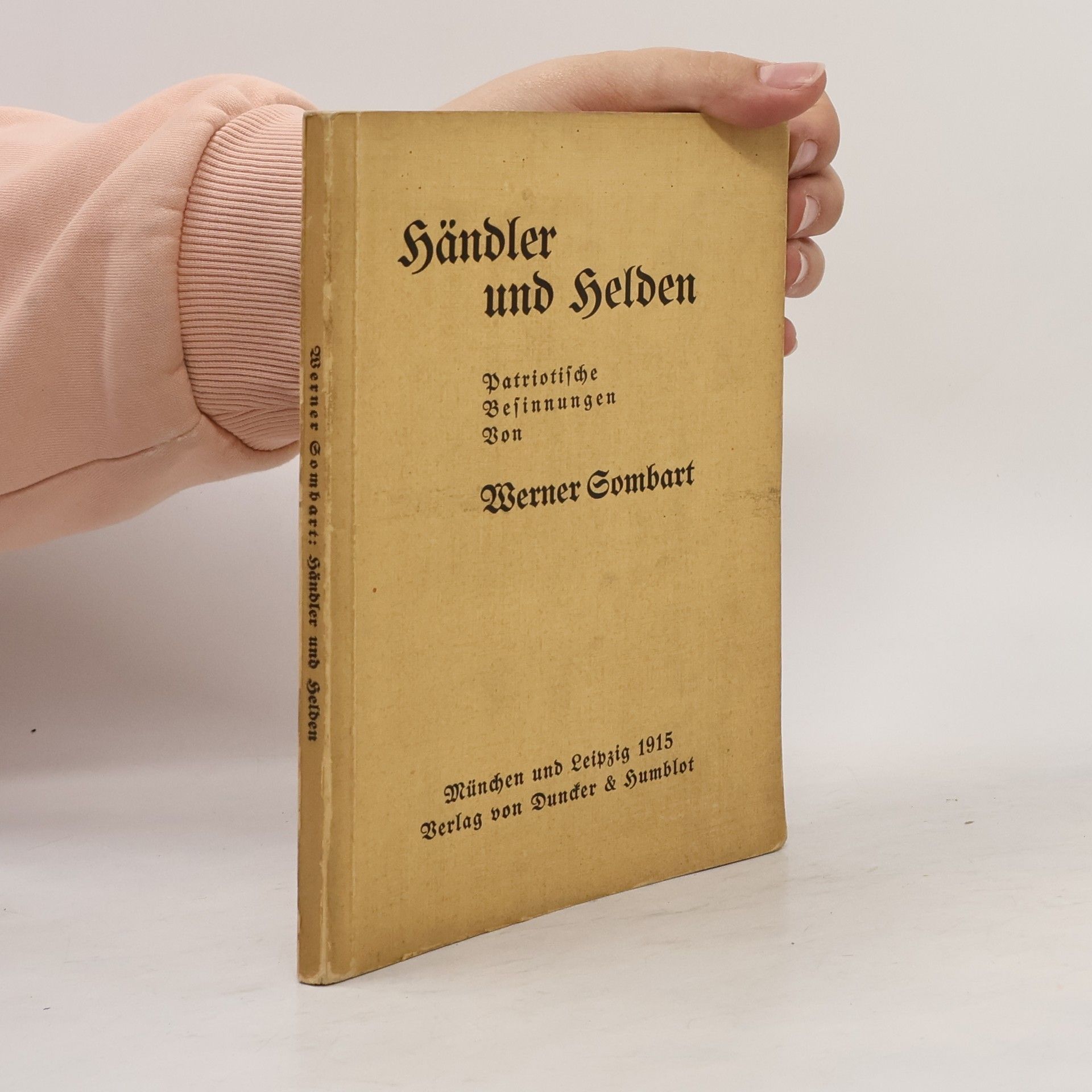 Werner Sombart Händler und Helden