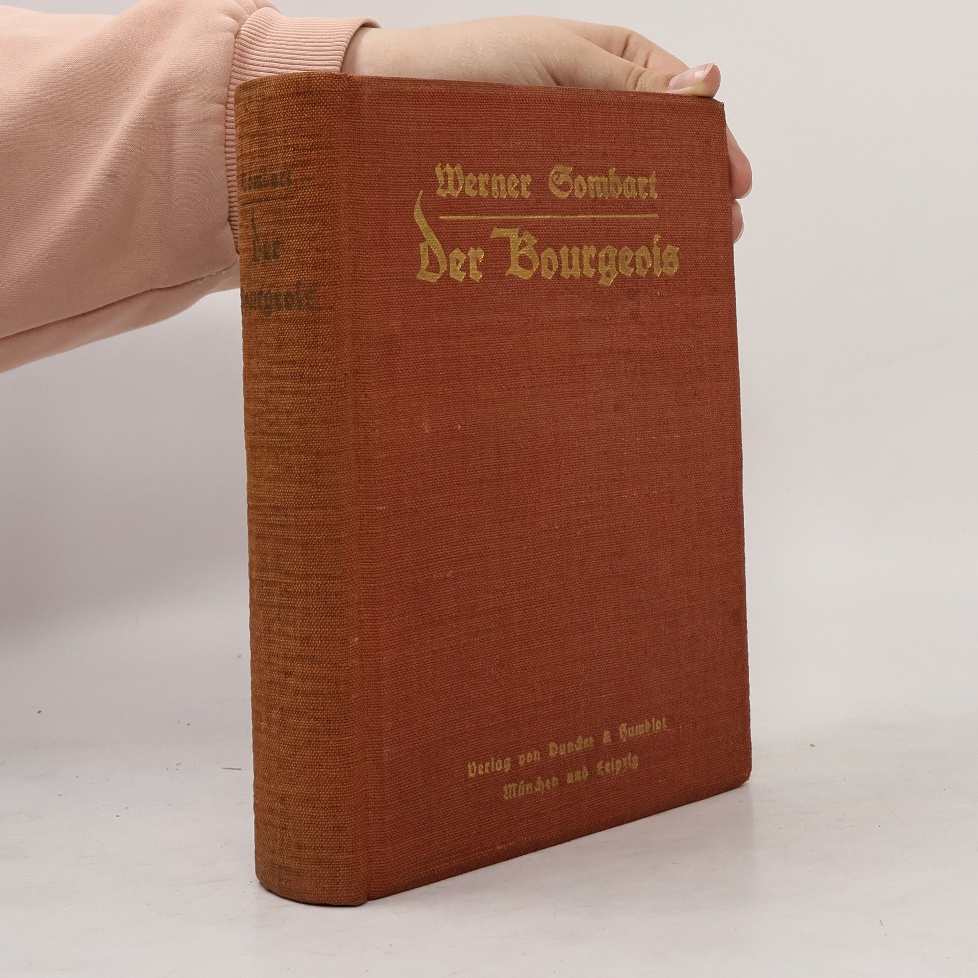 Werner Sombart Der Bourgeois
