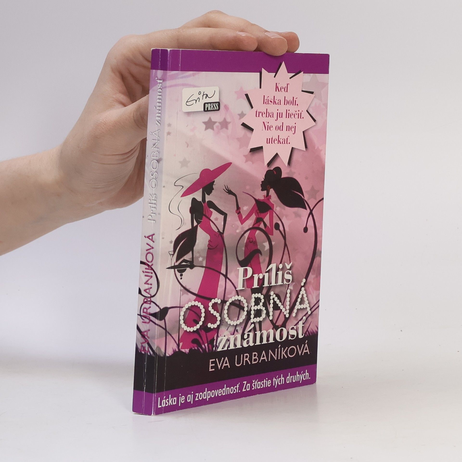 Eva Urbaníková Príliš osobná známosť