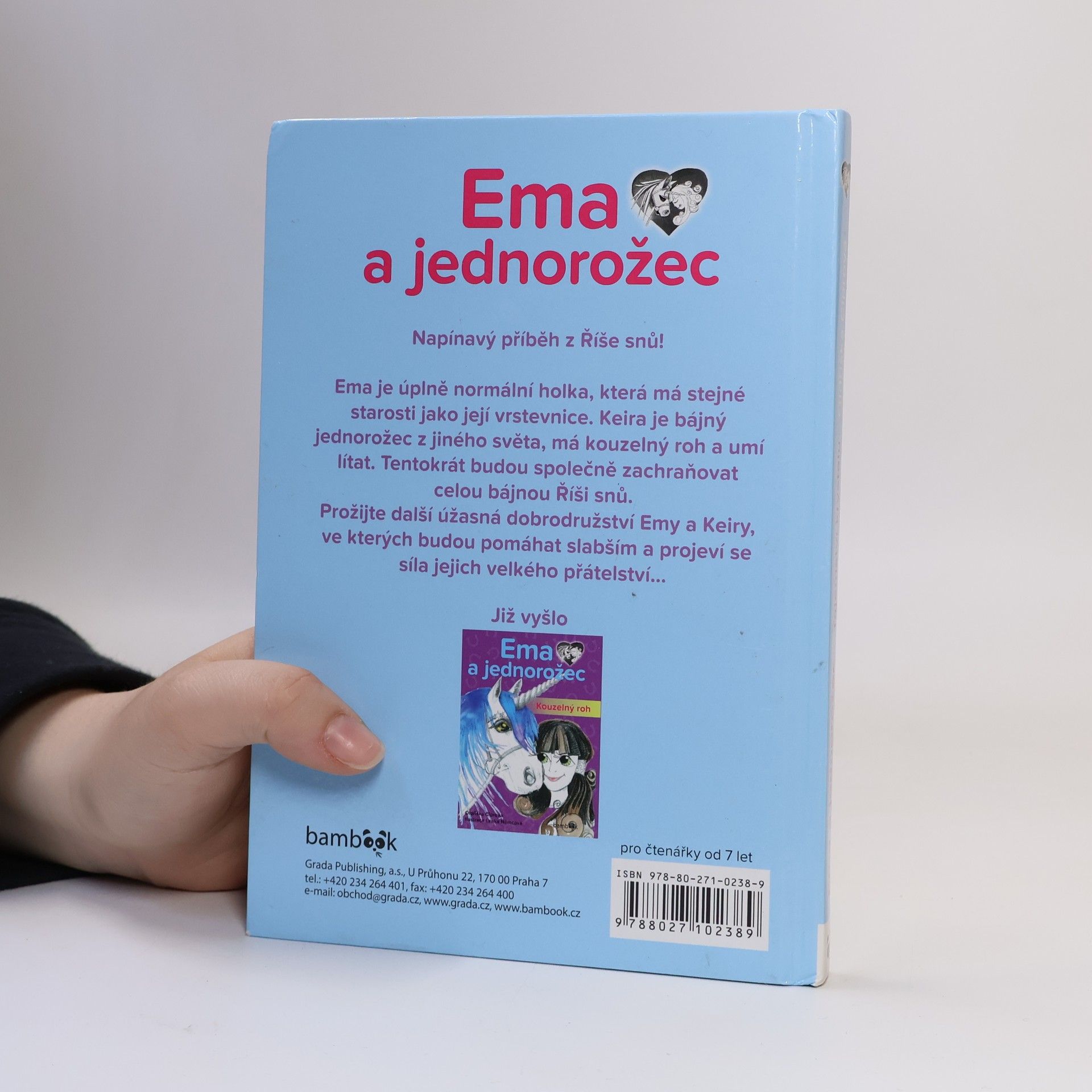 Oldřiška Lišková Ema a jednorožec. Tajemství krystalu