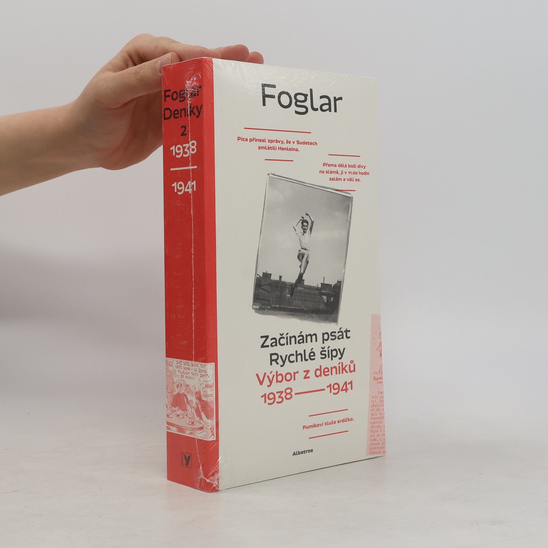 Jaroslav Foglar Začínám psát Rychlé šípy