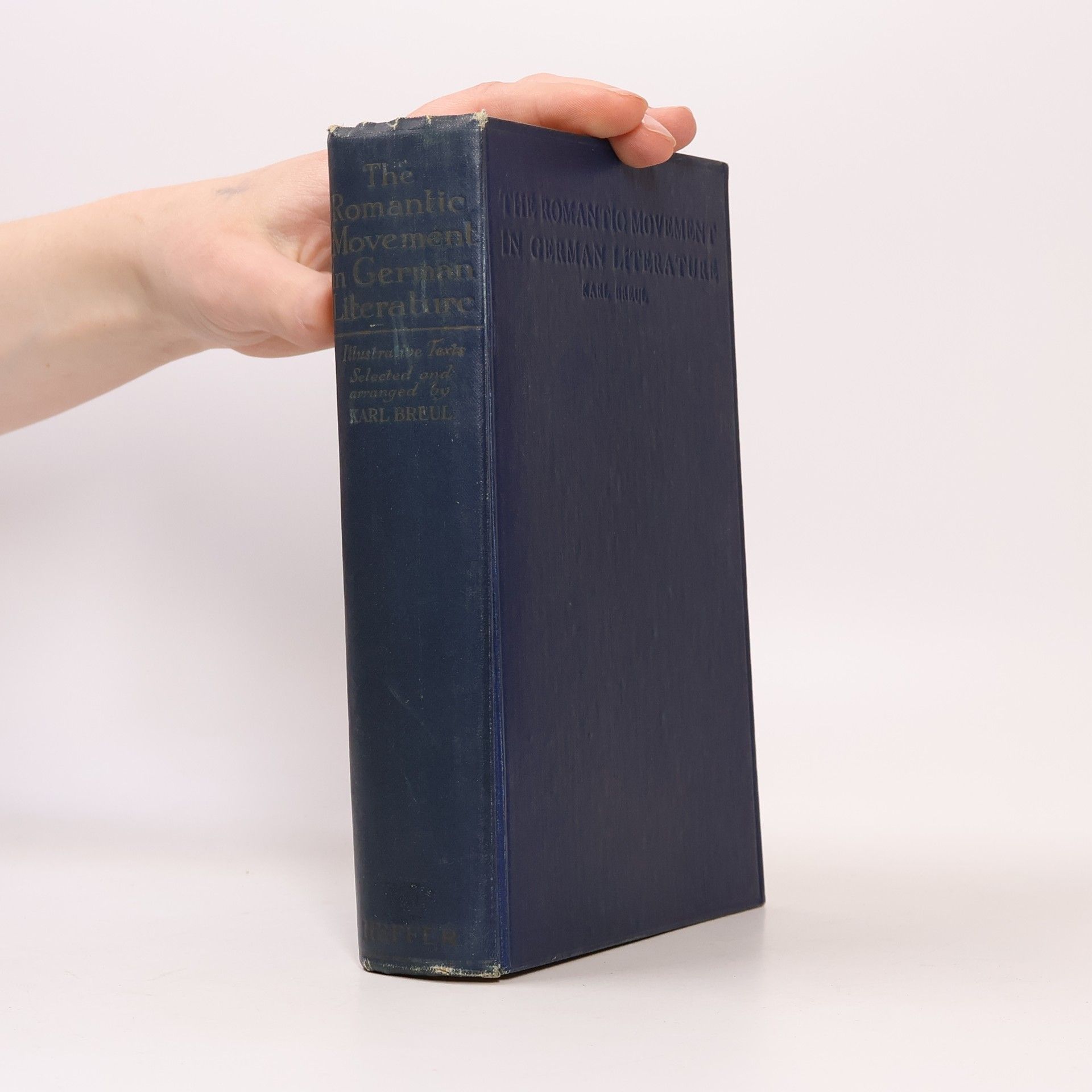 Karl Breul The Romantic Movement in German Literature