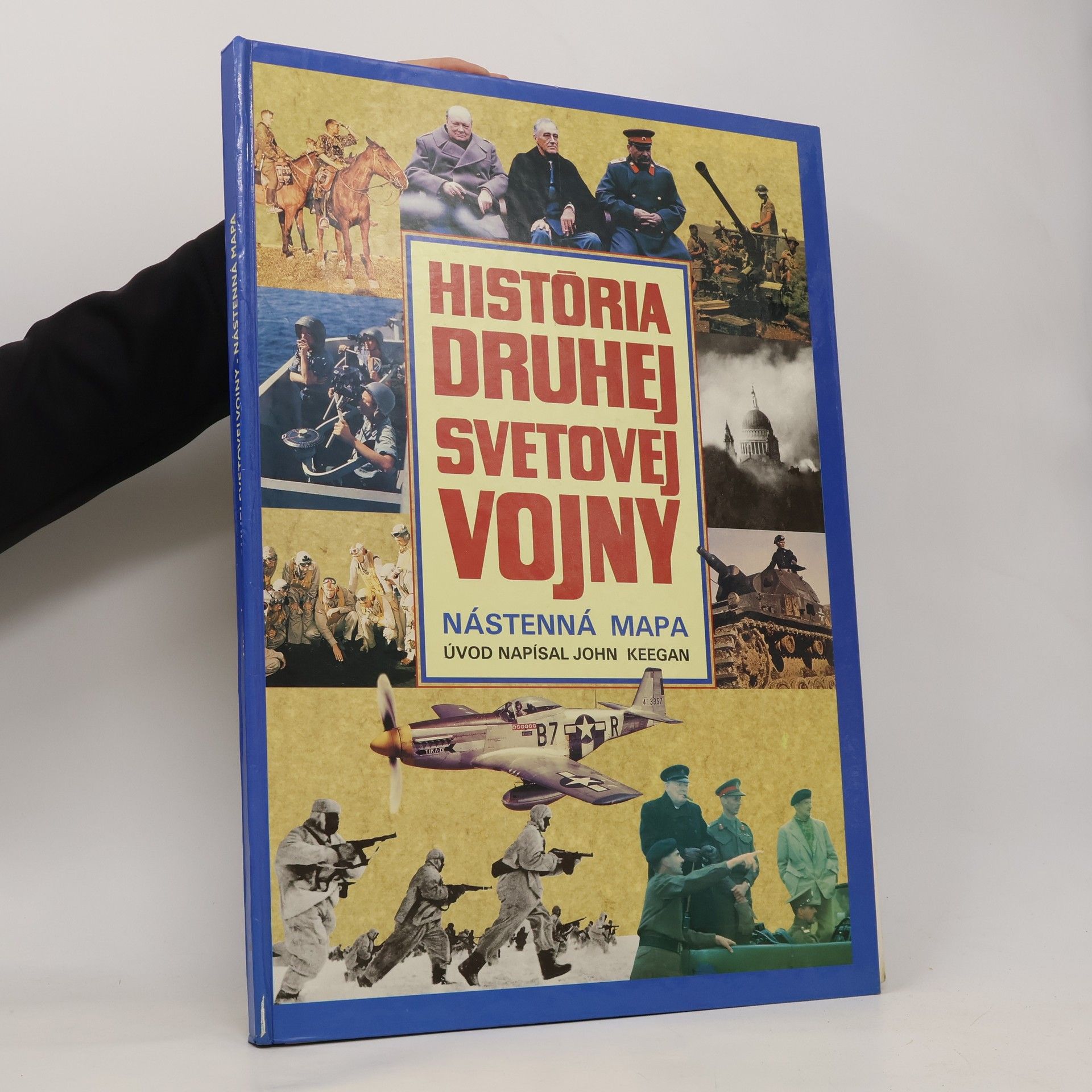 John Keegan História druhej svetovej vojny - nástenná mapa