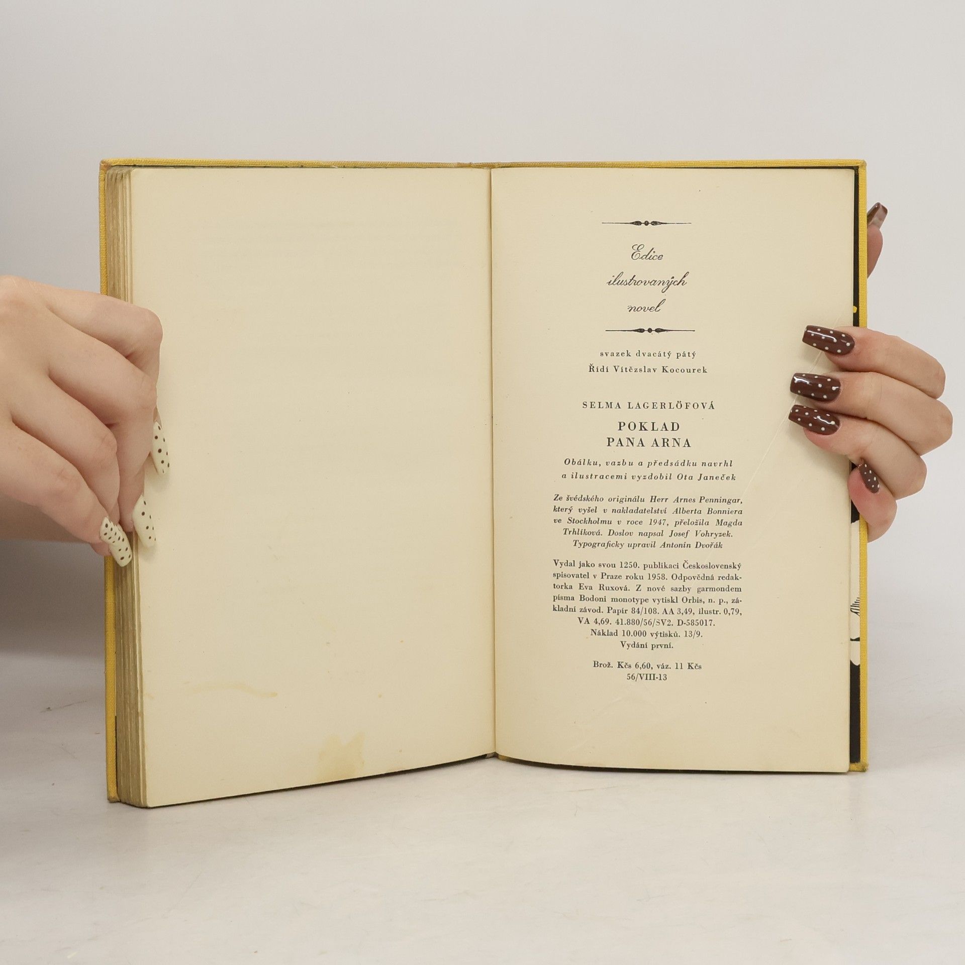 Selma Lagerlöf Poklad pana Arna