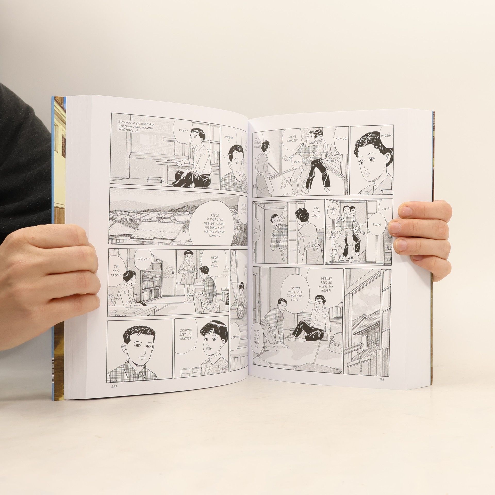 Jirō Taniguchi Vzdálené sousedství