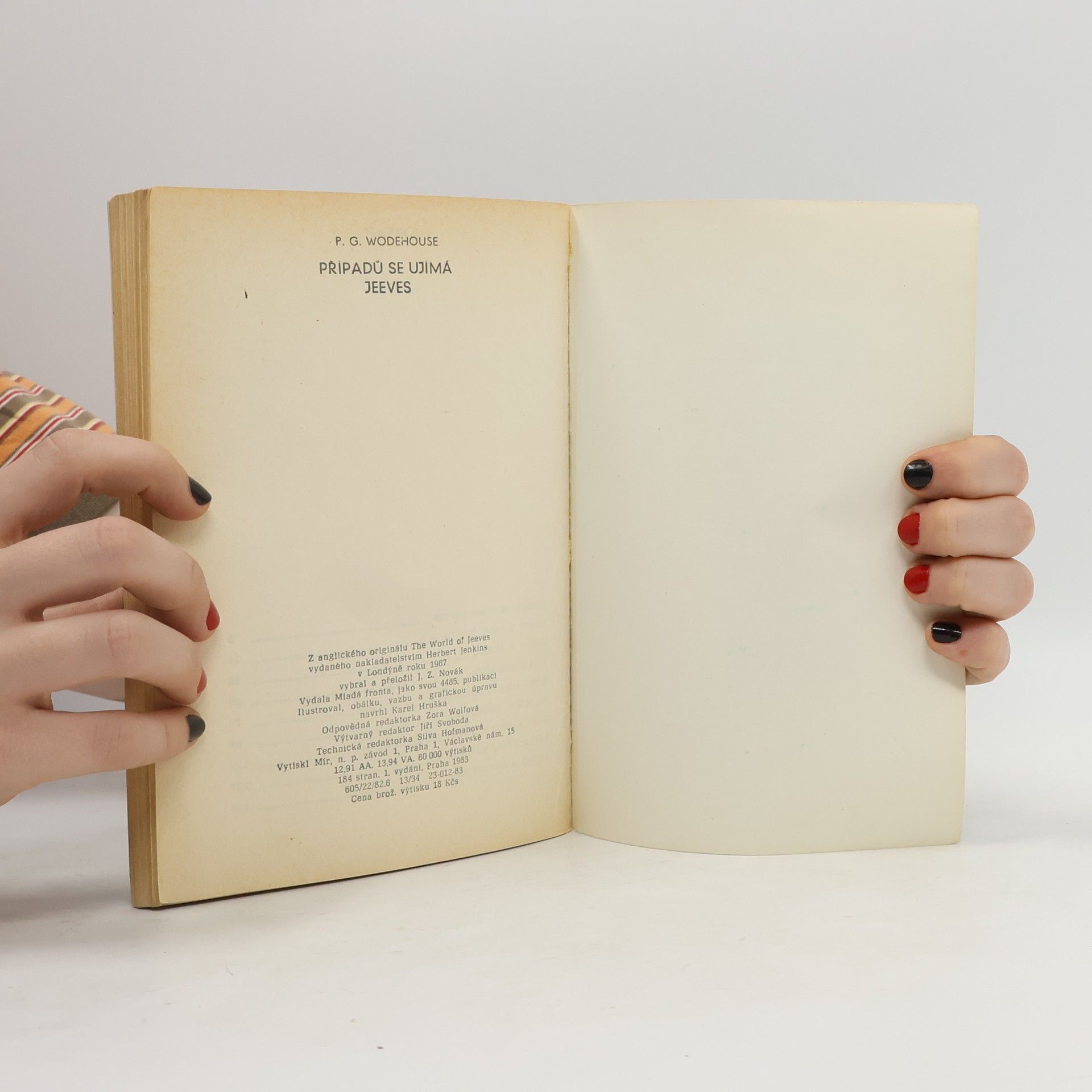 Pelham Wodehouse Případů se ujímá Jeeves
