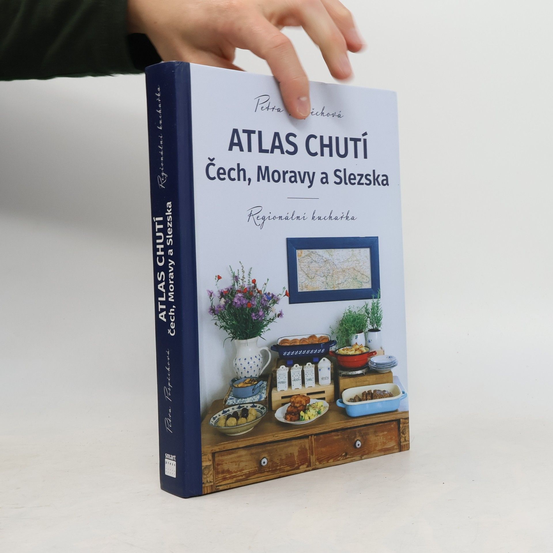 Petra Pospěchová Atlas chutí Čech, Moravy a Slezska : regionální kuchařka