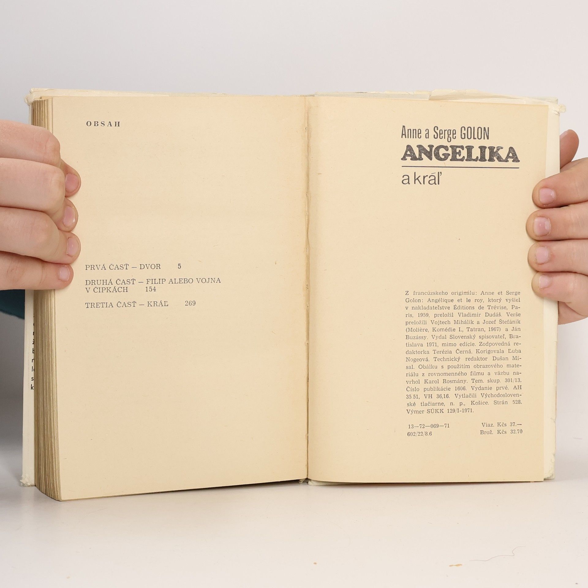 Anne Golon Angelika 3. Angelika a kráľ