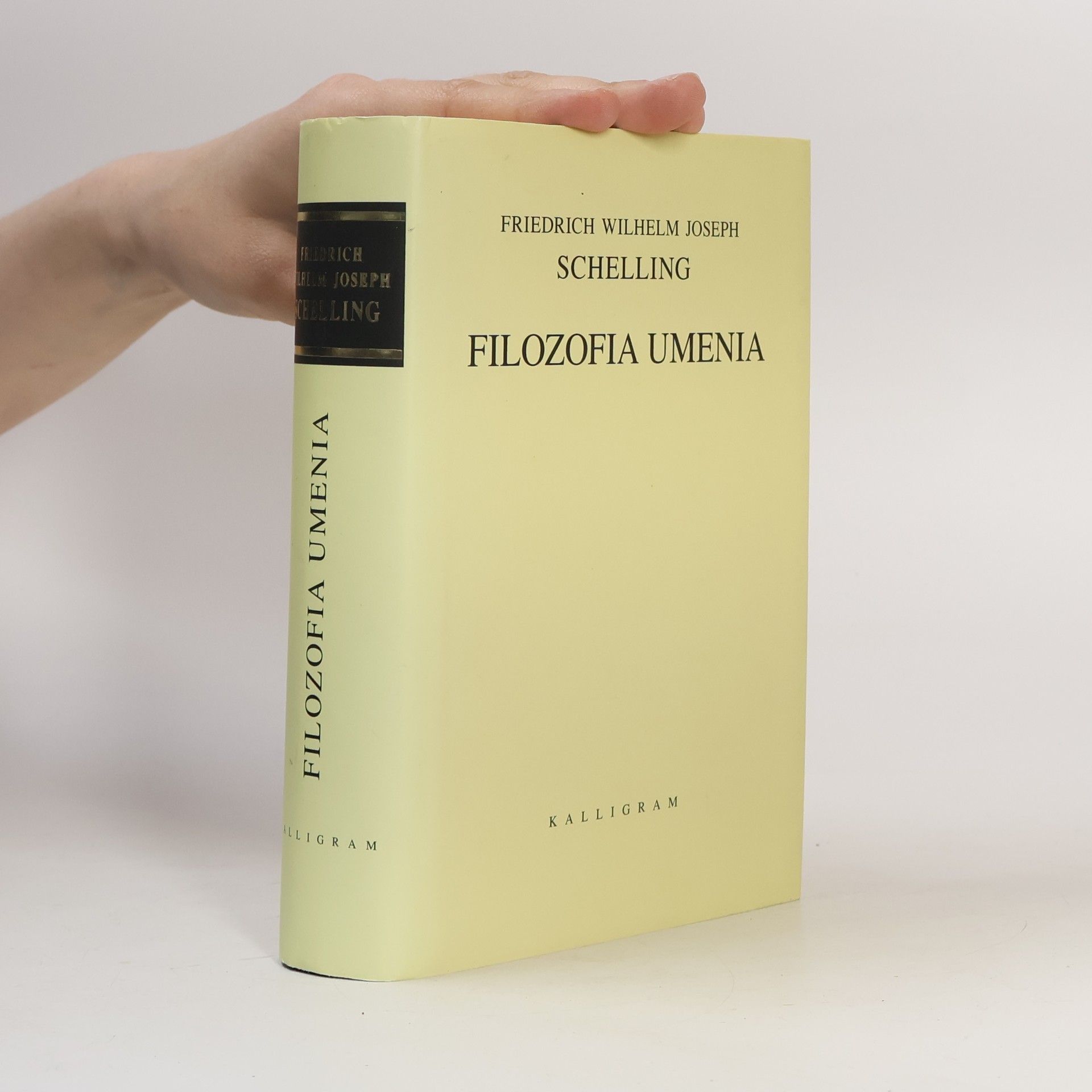 Friedrich Wilhelm Joseph von Schelling Filozofia umenia