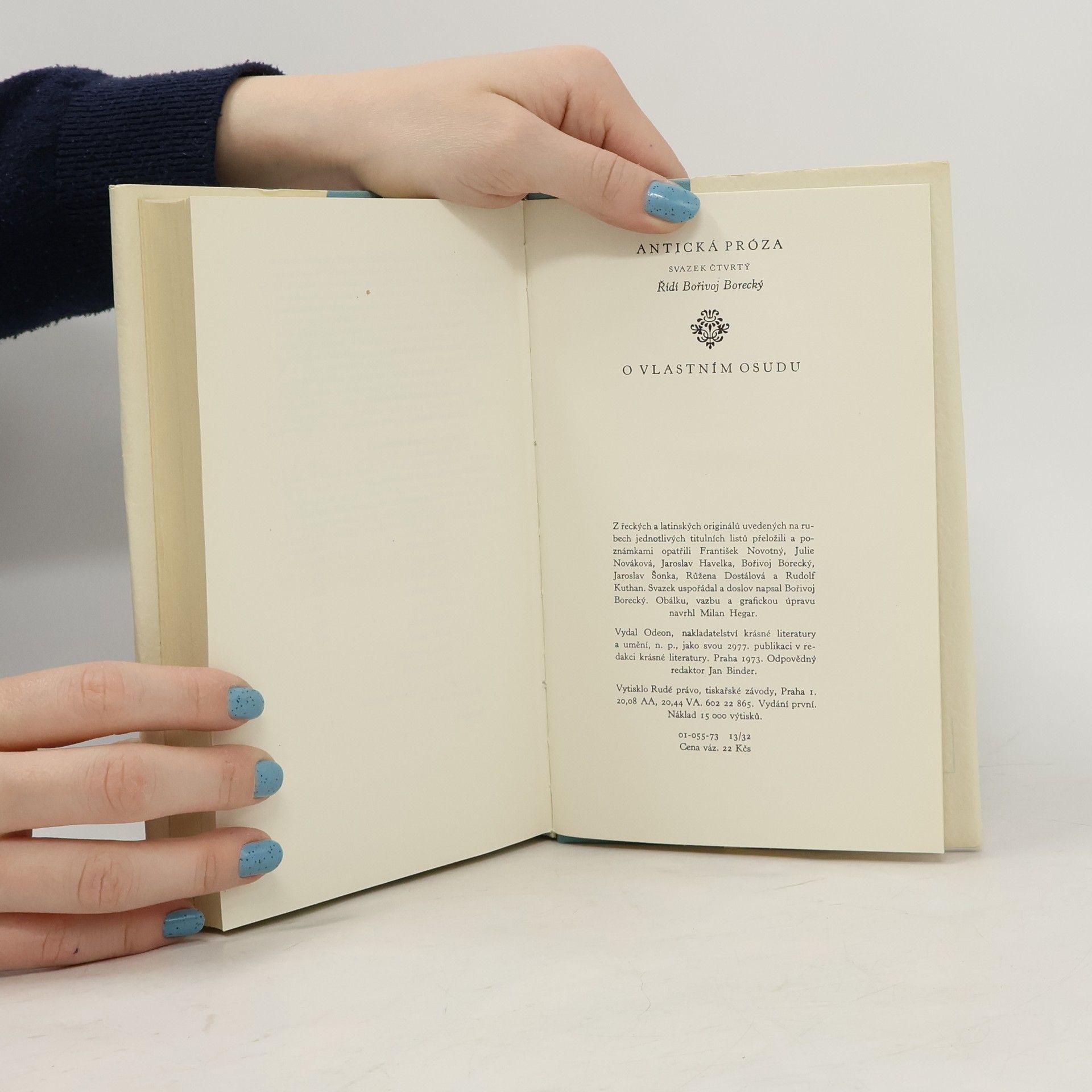 Autores varios Antická próza 4. O vlastním osudu