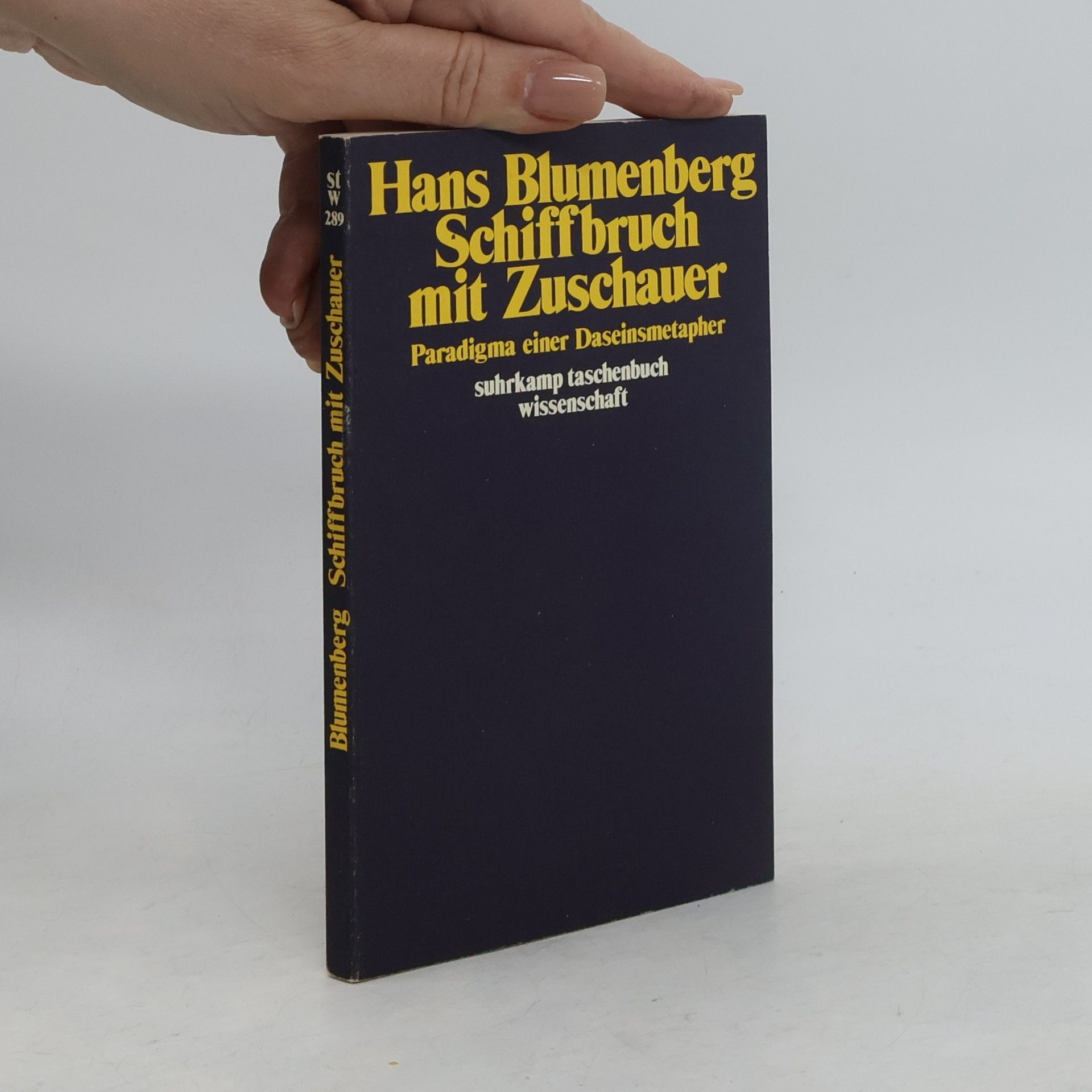 Hans Blumenberg Schiffbruch mit Zuschauer